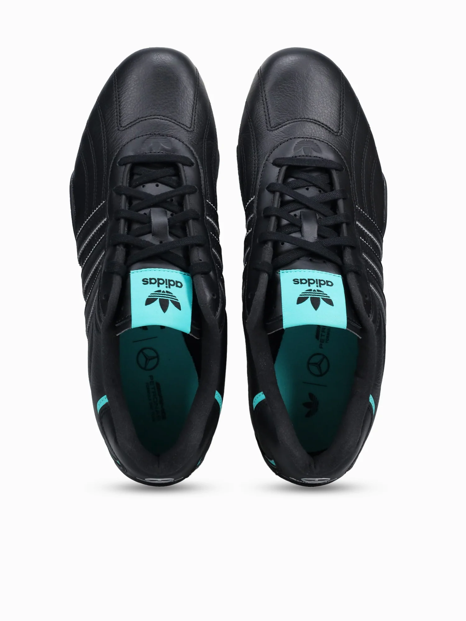 Adiracer Lo Mer Black Silver Iron leathe - Image 4