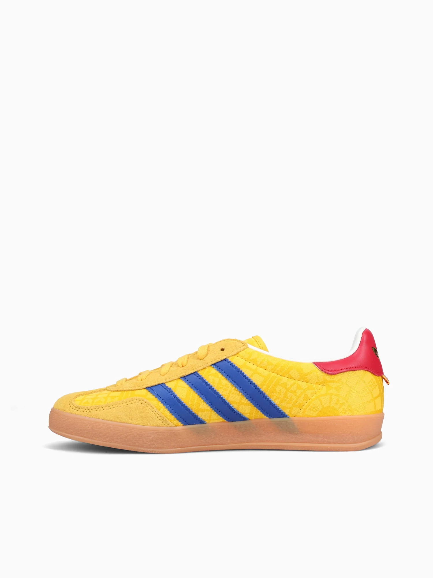Gazelle Indoor Gold Blue Red suede - Image 6