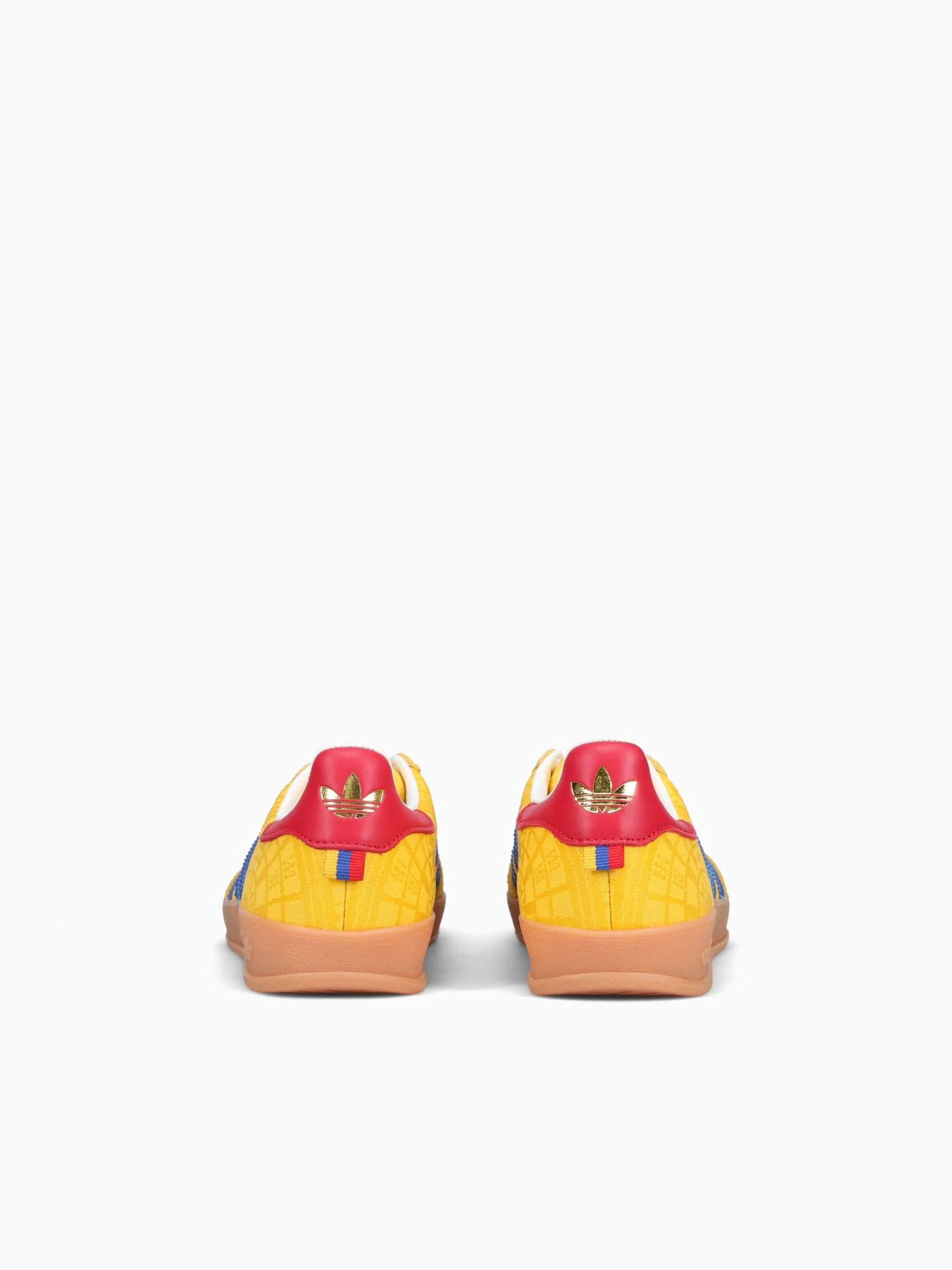 Gazelle Indoor Gold Blue Red suede - Image 8