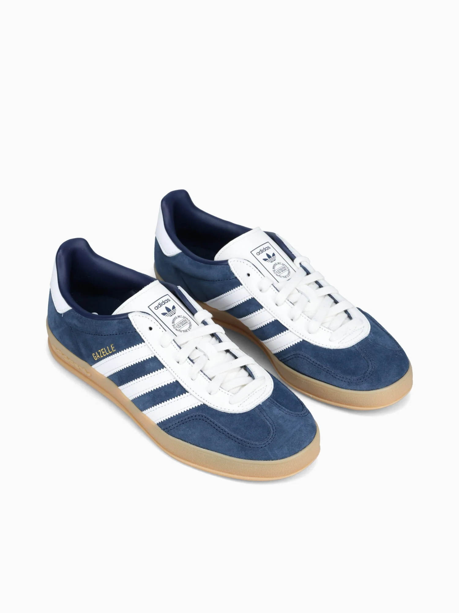 Gazelle Indoor Night Indigo White suede - Image 3