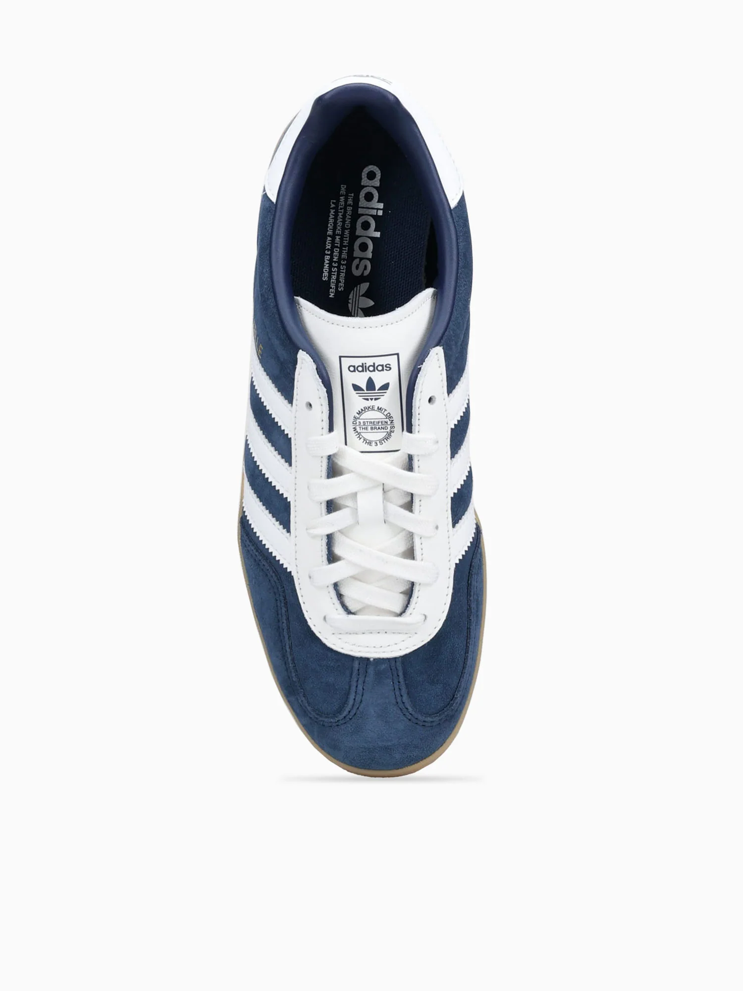 Gazelle Indoor Night Indigo White suede - Image 4