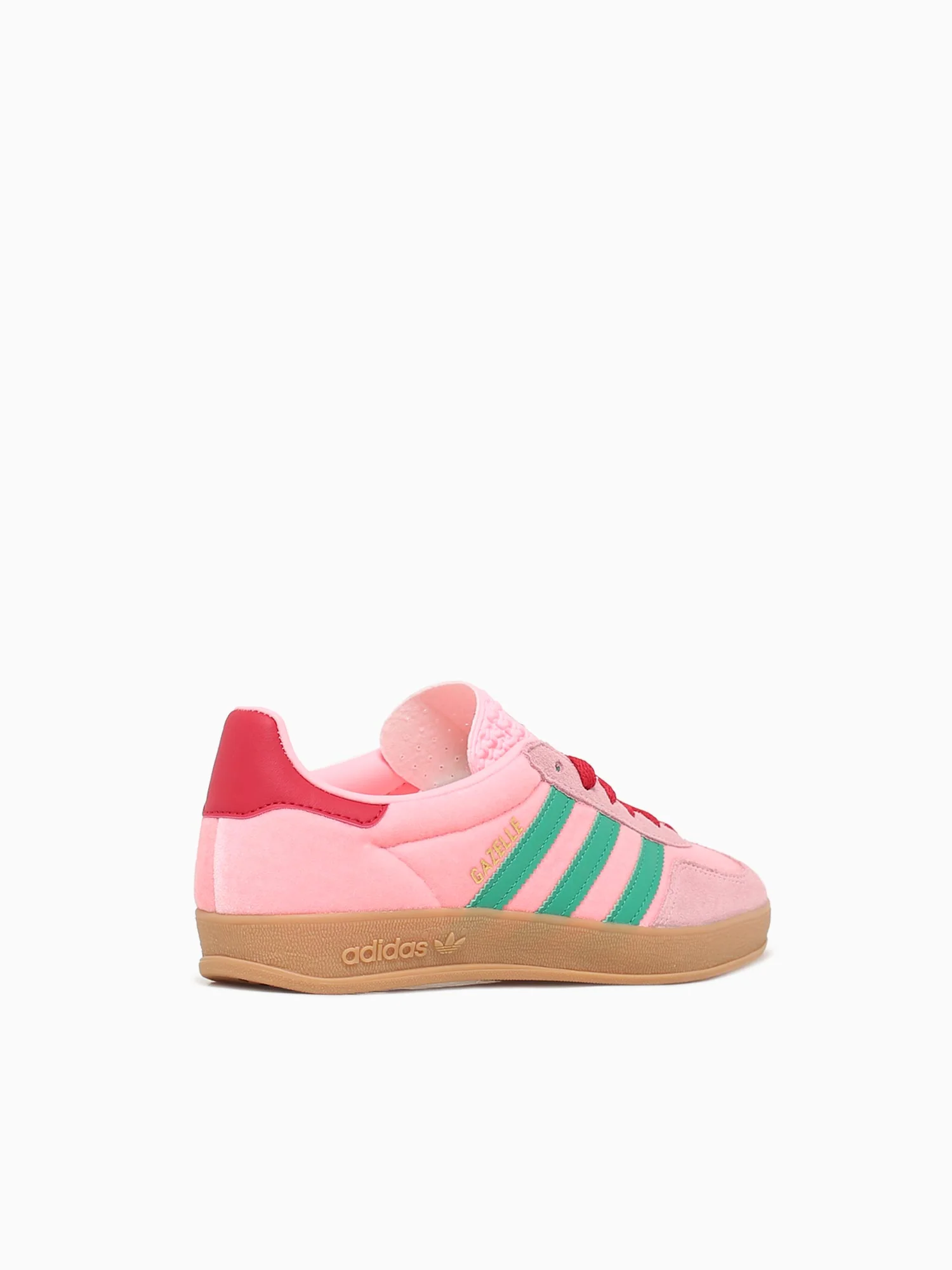 Gazelle Indoor Pink Green suede - Image 4