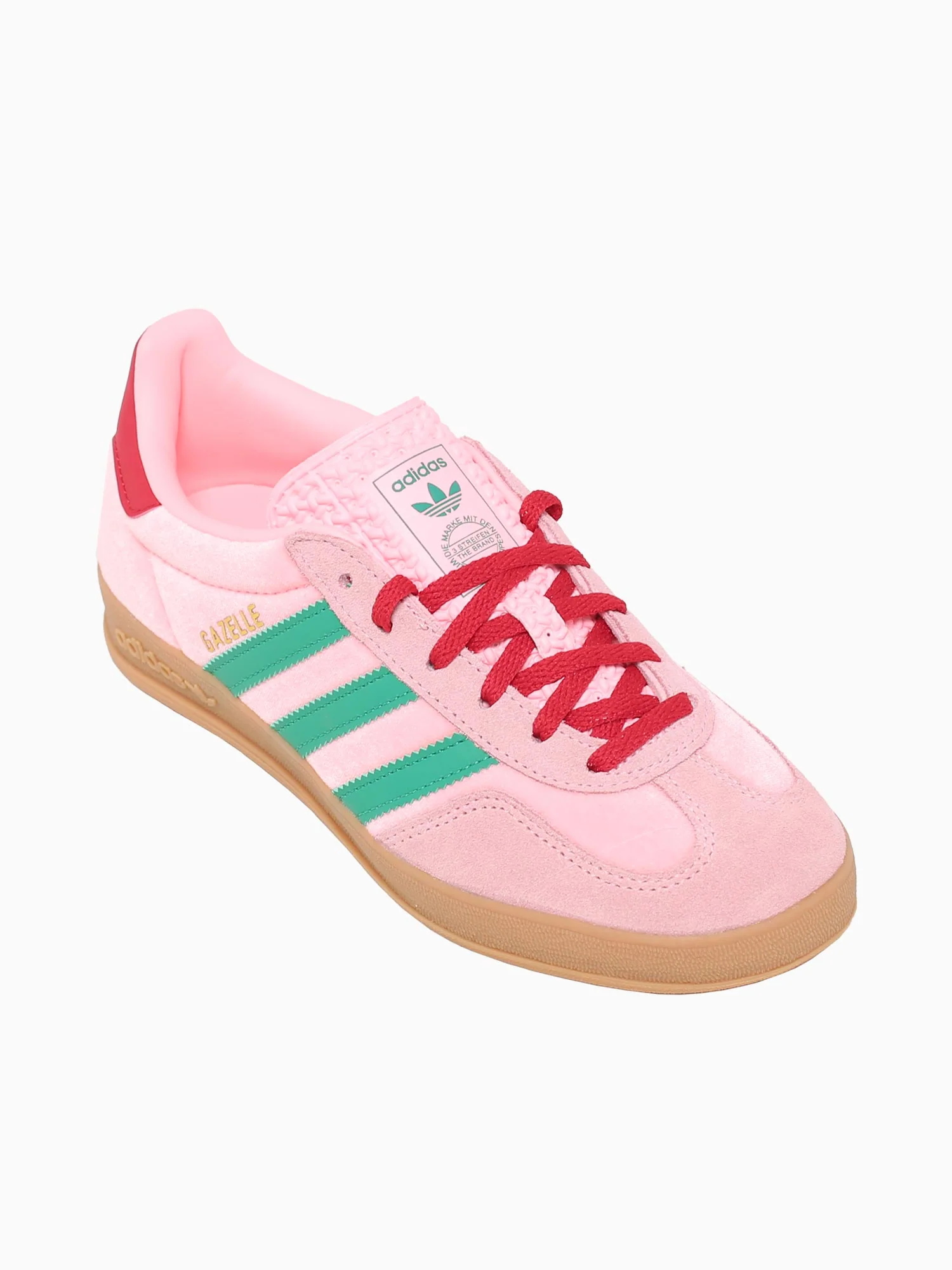 Gazelle Indoor Pink Green suede - Image 5