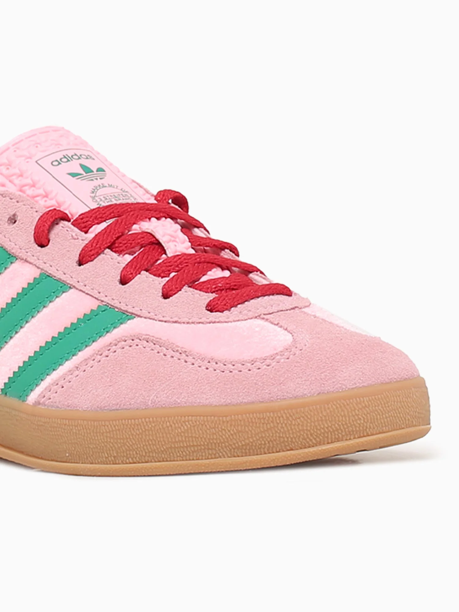 Gazelle Indoor Pink Green suede - Image 6
