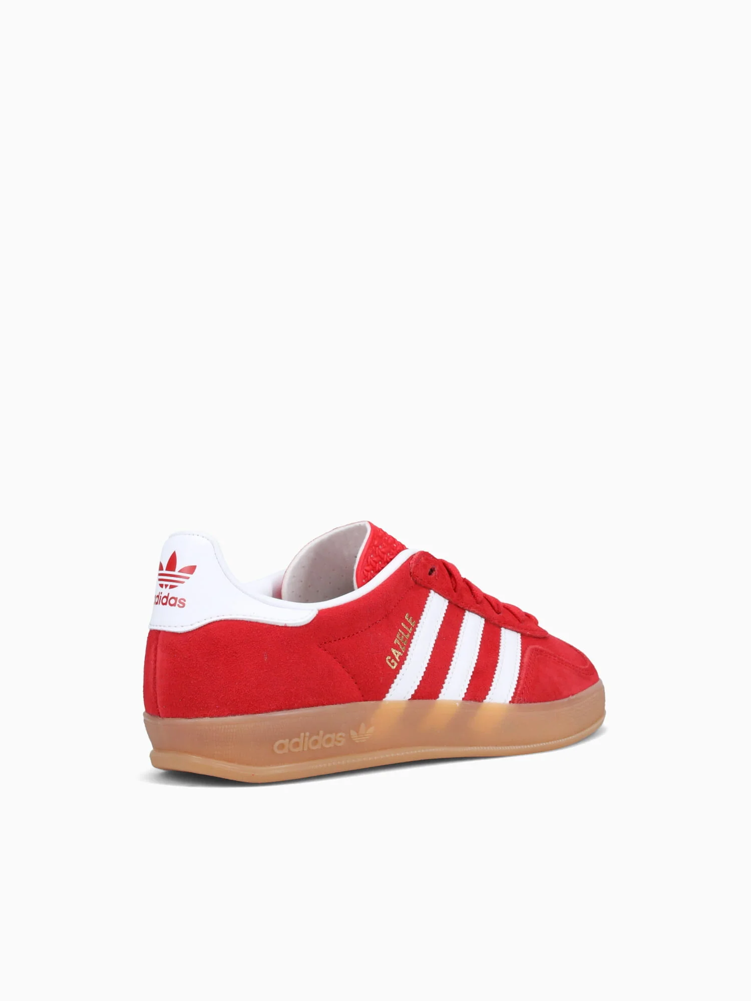 Gazelle Indoor Red White suede j12063 - Image 6