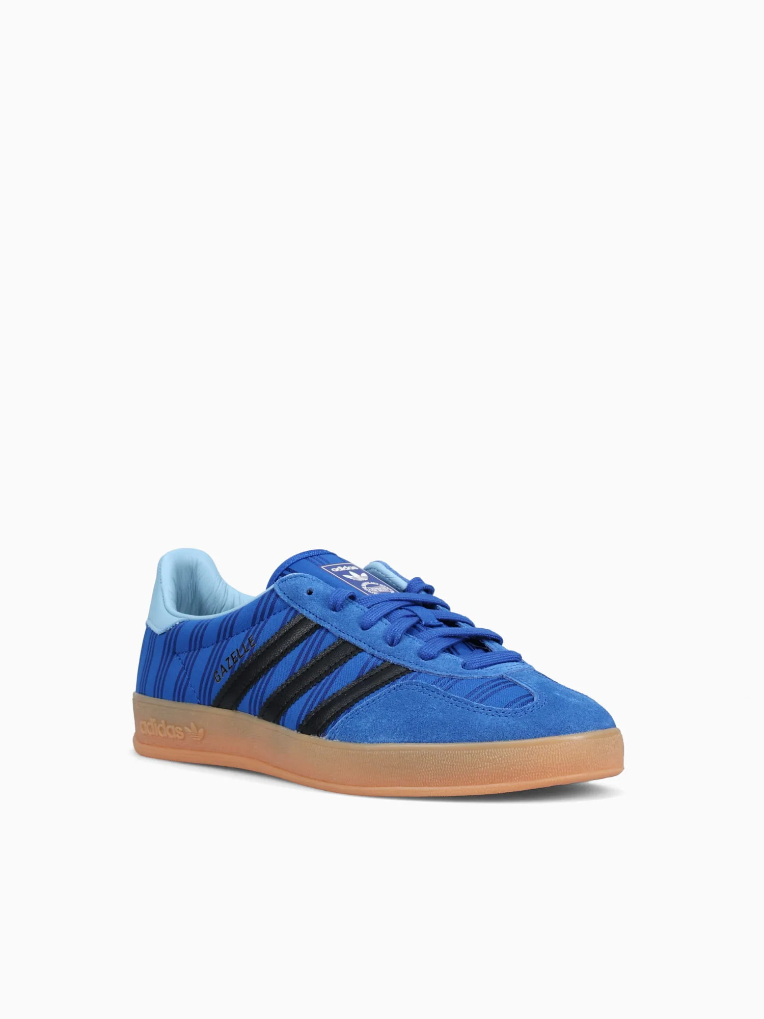 Gazelle Indoor Royal Blue Black suede - Image 2