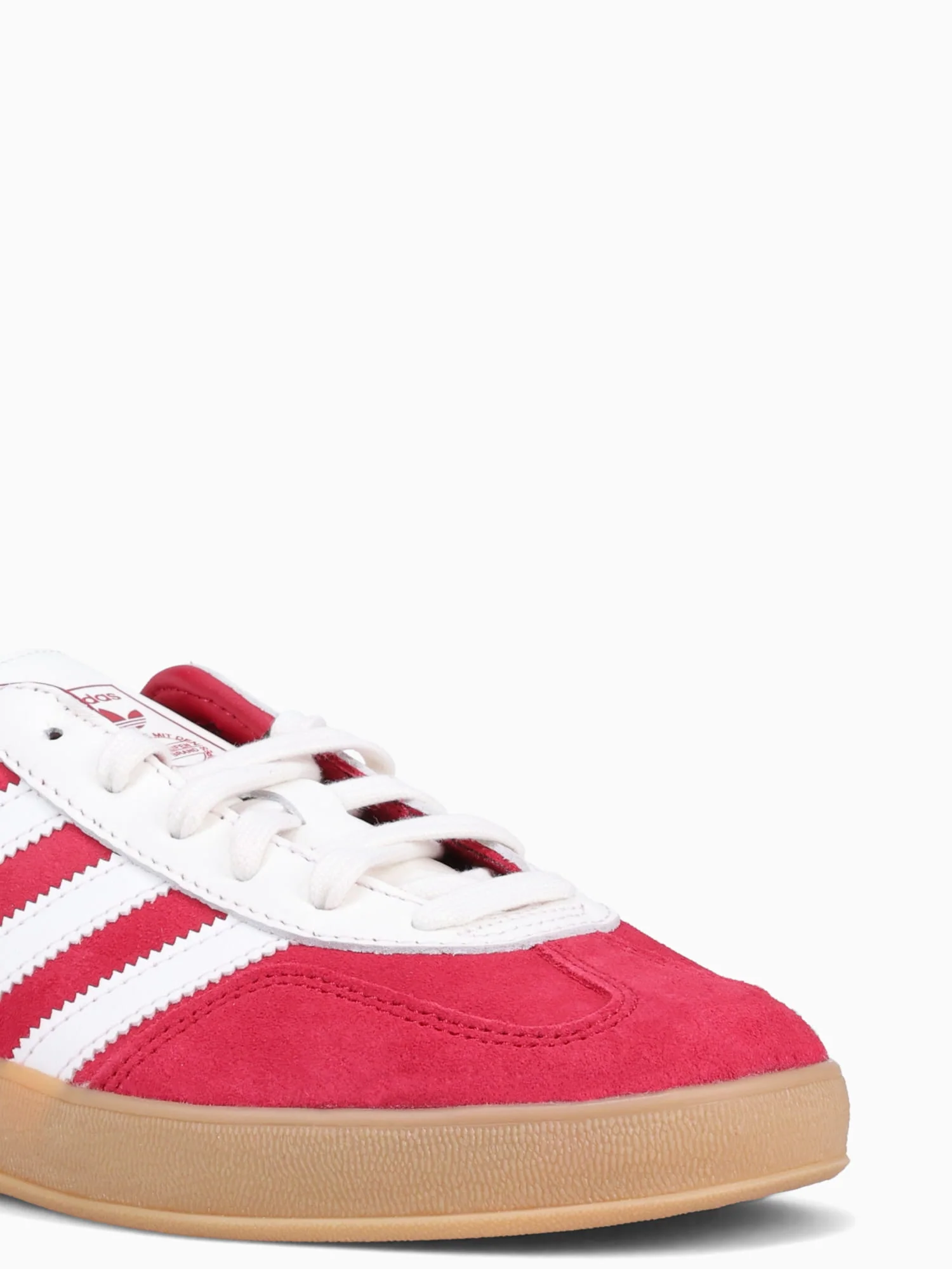 Gazelle Indoor Victory Red White suede - Image 8