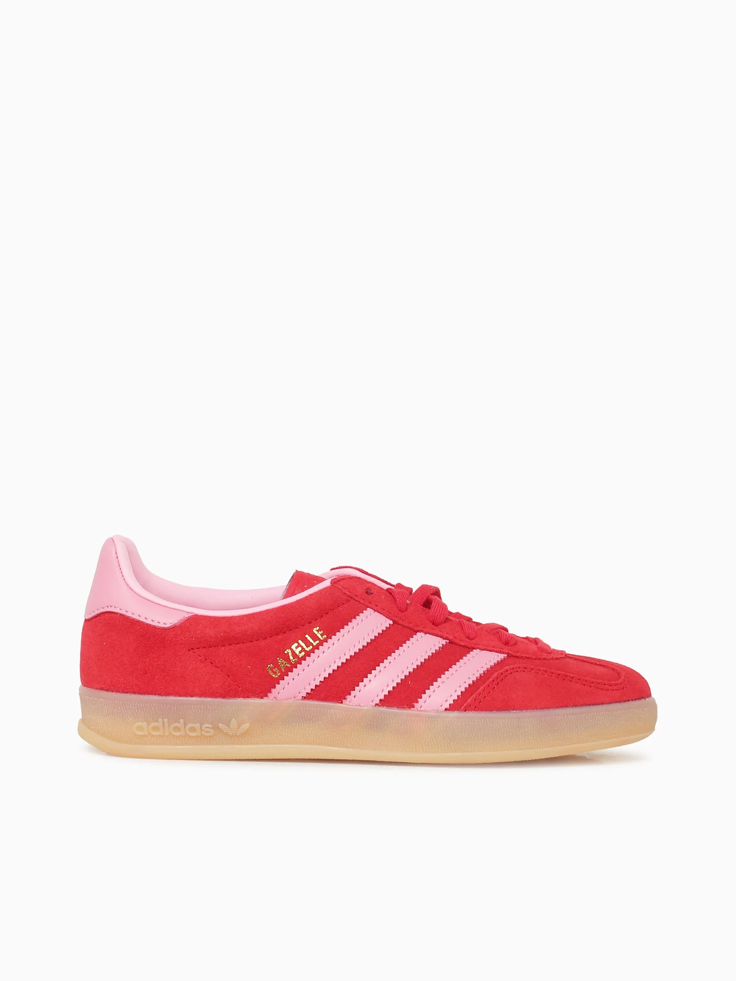 Gazelle Indoor W Scarlet Pink suede