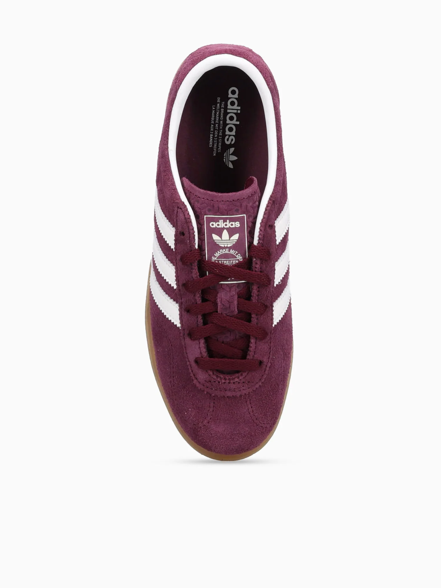 Gazelle Lo Pro W Maroon White suede - Image 4