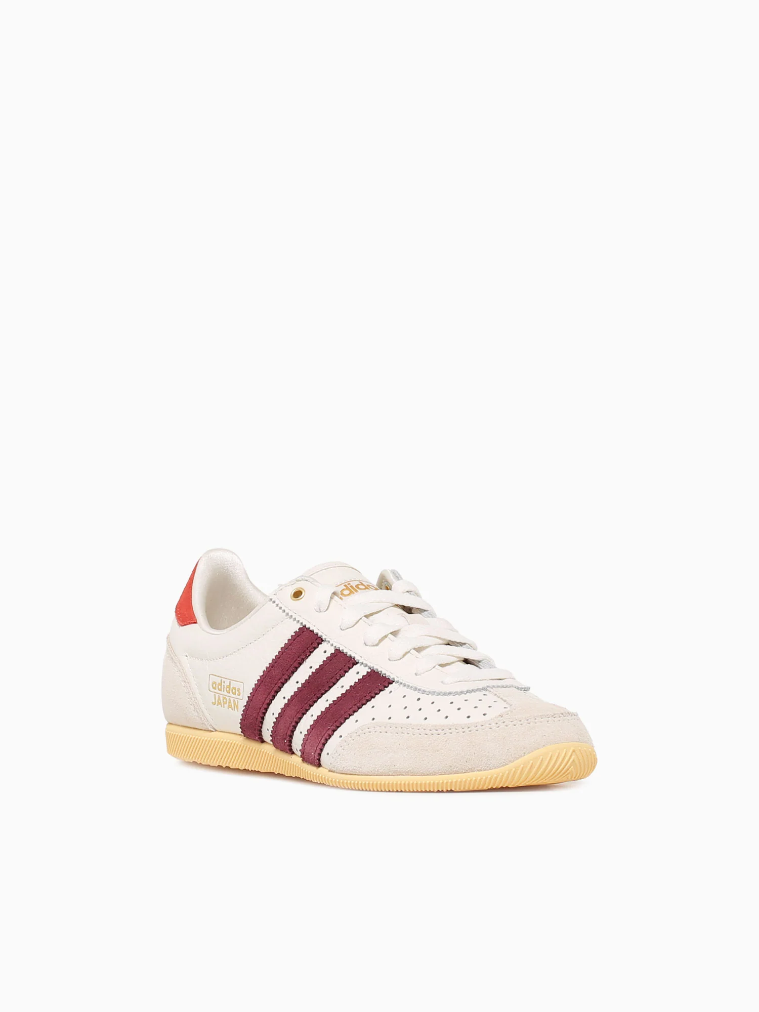 Japan Offwhite Burgundy leather - Image 2
