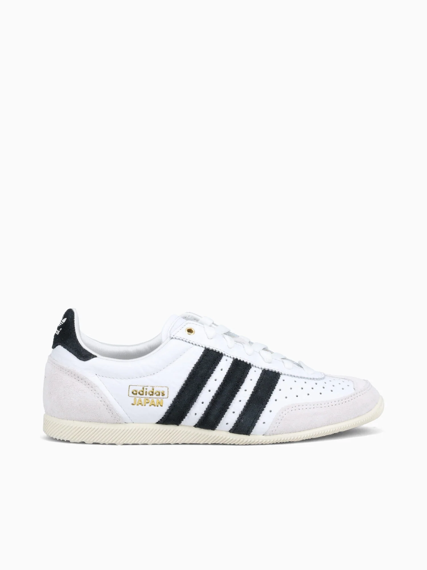 Japan W White Black leather