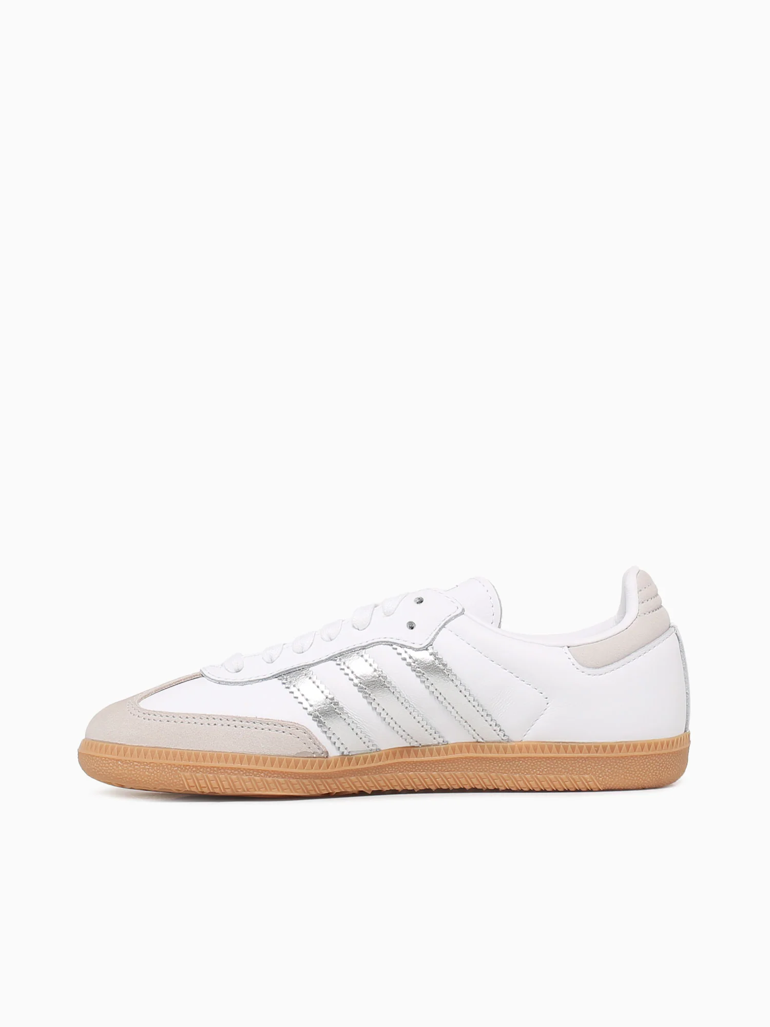 Samba Og Cream White Silver leather - Image 3