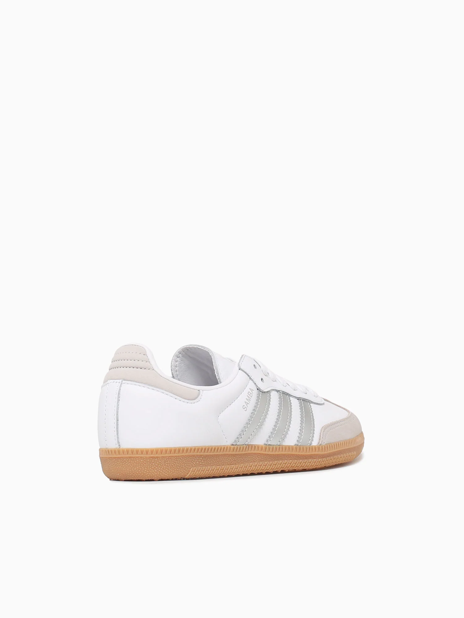 Samba Og Cream White Silver leather - Image 4