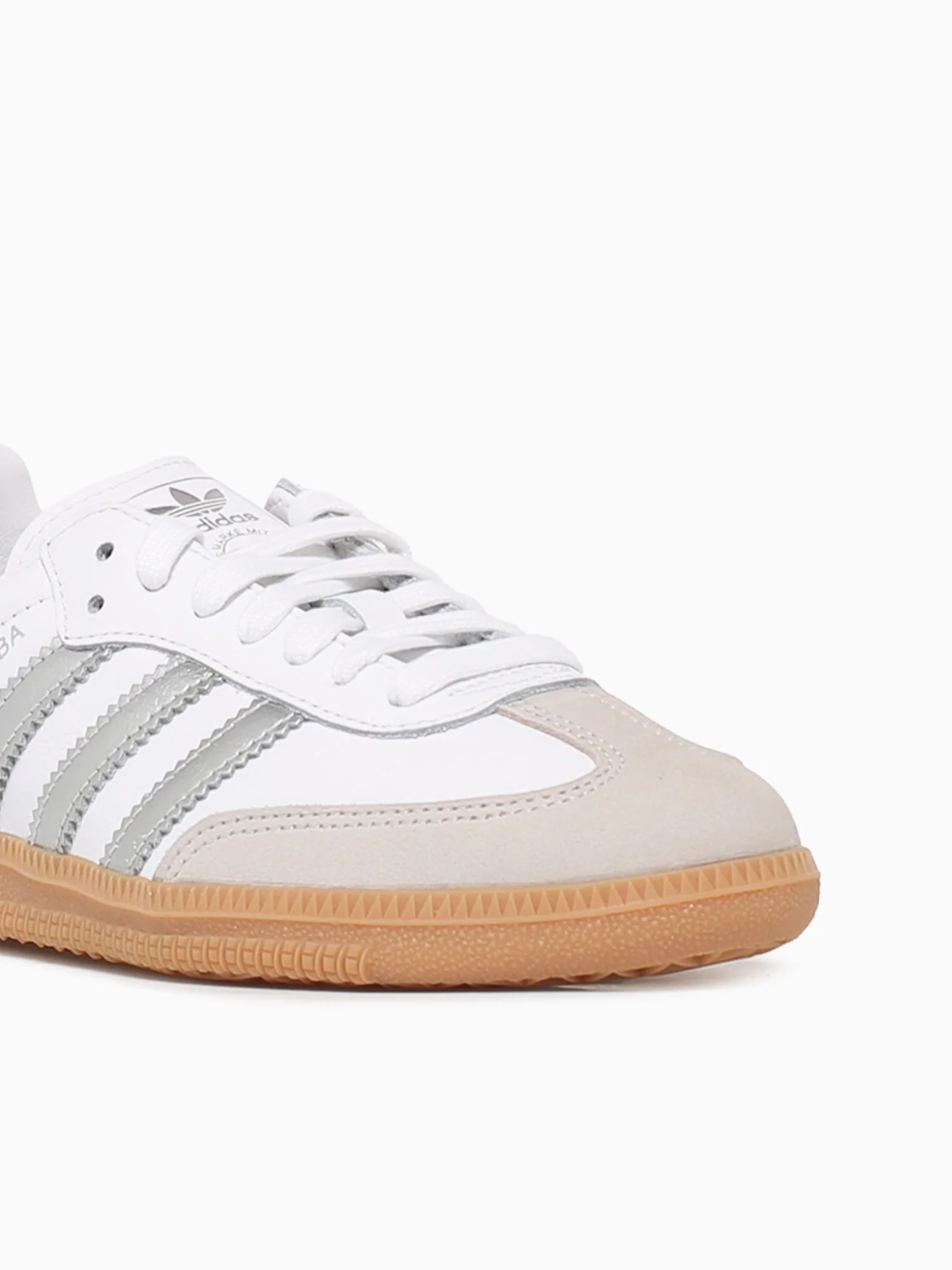 Samba Og Cream White Silver leather - Image 6