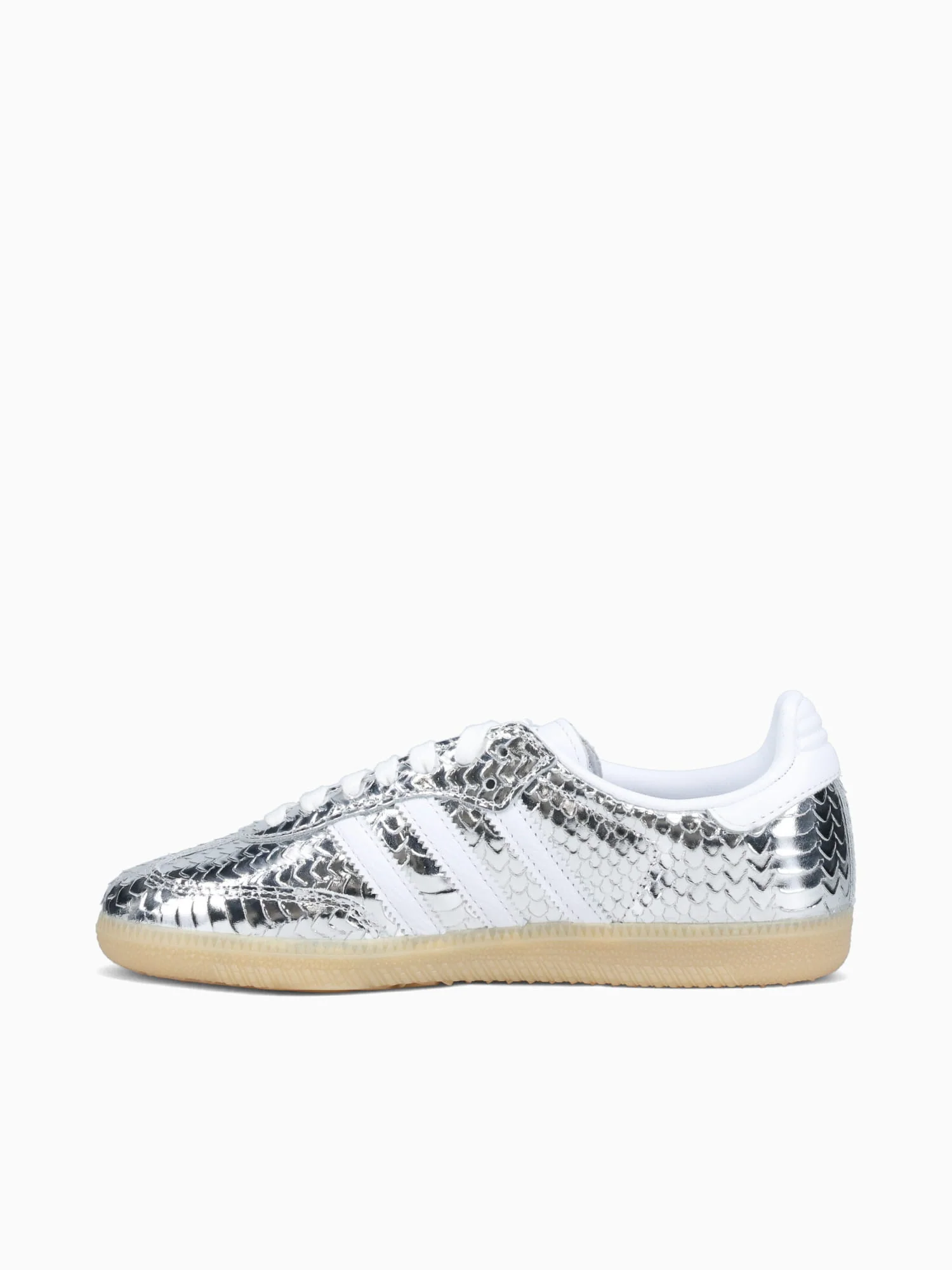 Samba Og W Silver Metallic Leather - Image 5