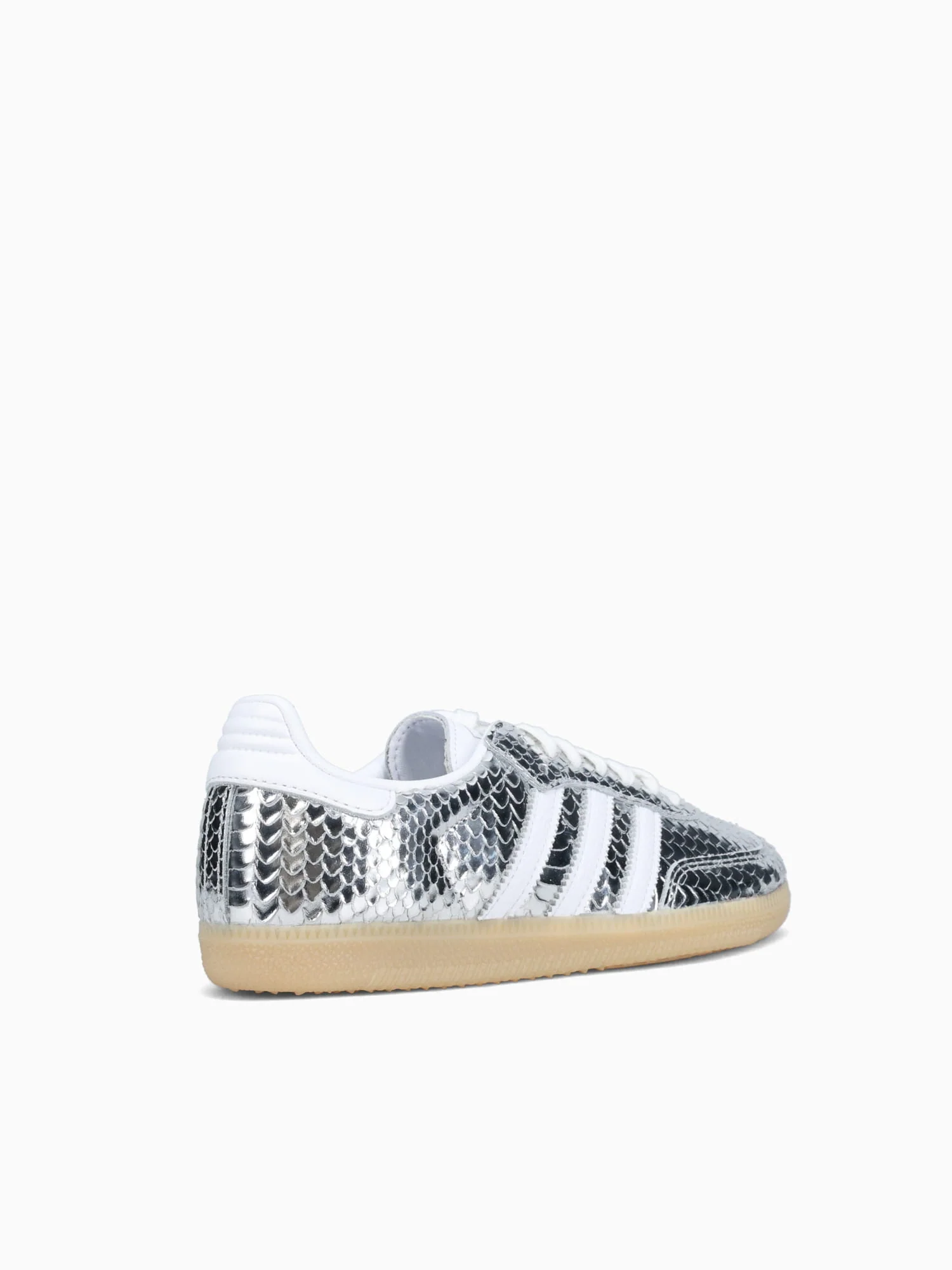 Samba Og W Silver Metallic Leather - Image 6