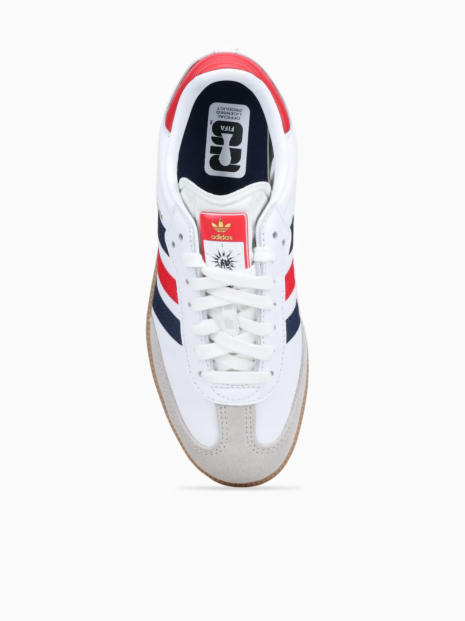 Samba Og White Indigo Scarlet leather - Image 4
