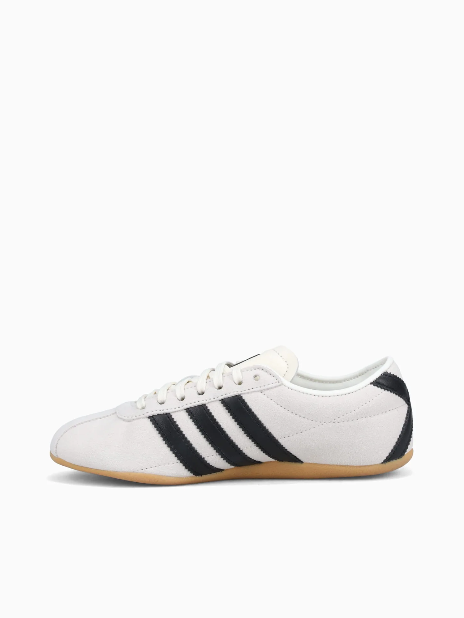Tokyo W Off White Black suede - Image 3