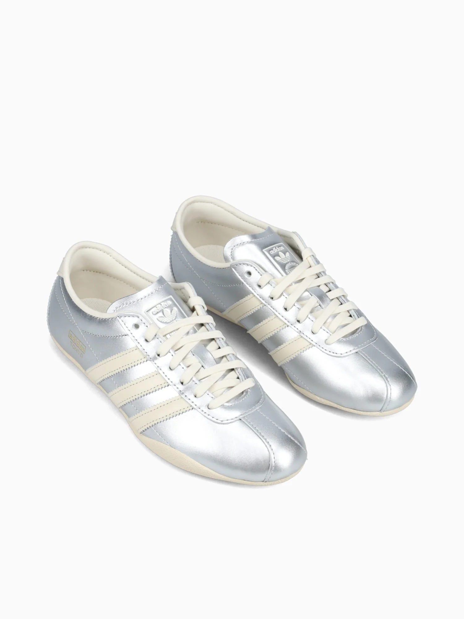 Tokyo W Silver Creamwhite leather - Image 3
