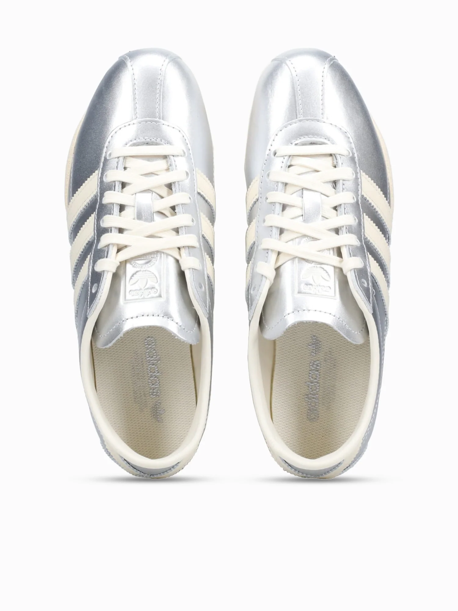 Tokyo W Silver Creamwhite leather - Image 4