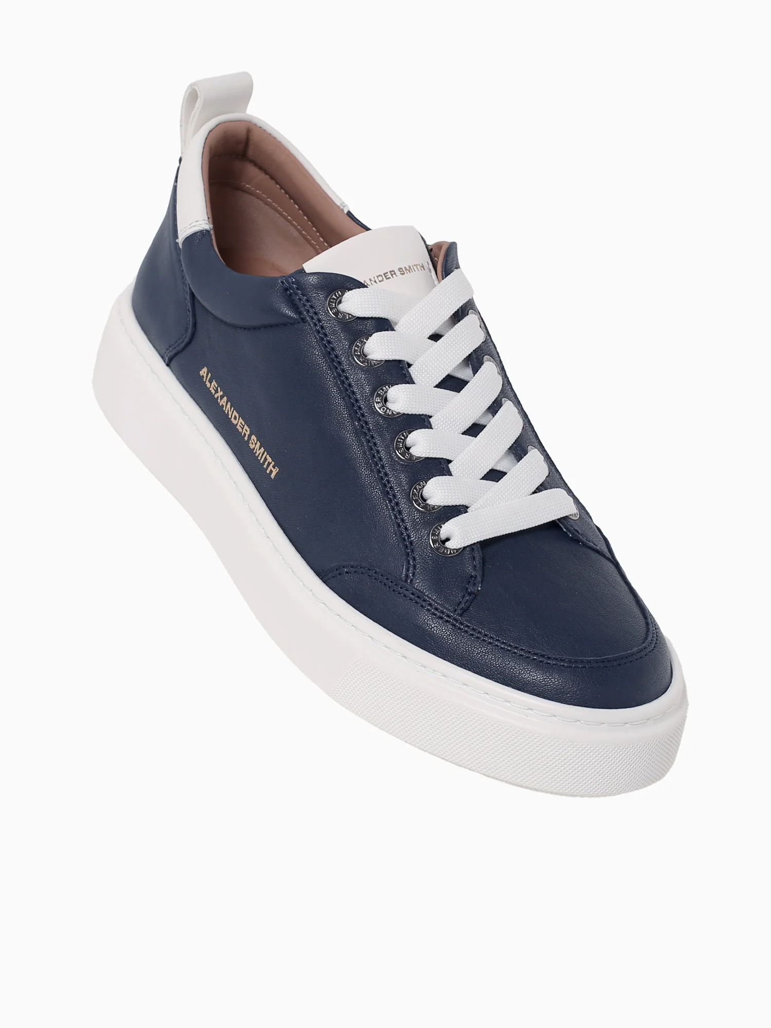 Bond Man Blue White leather - Image 5