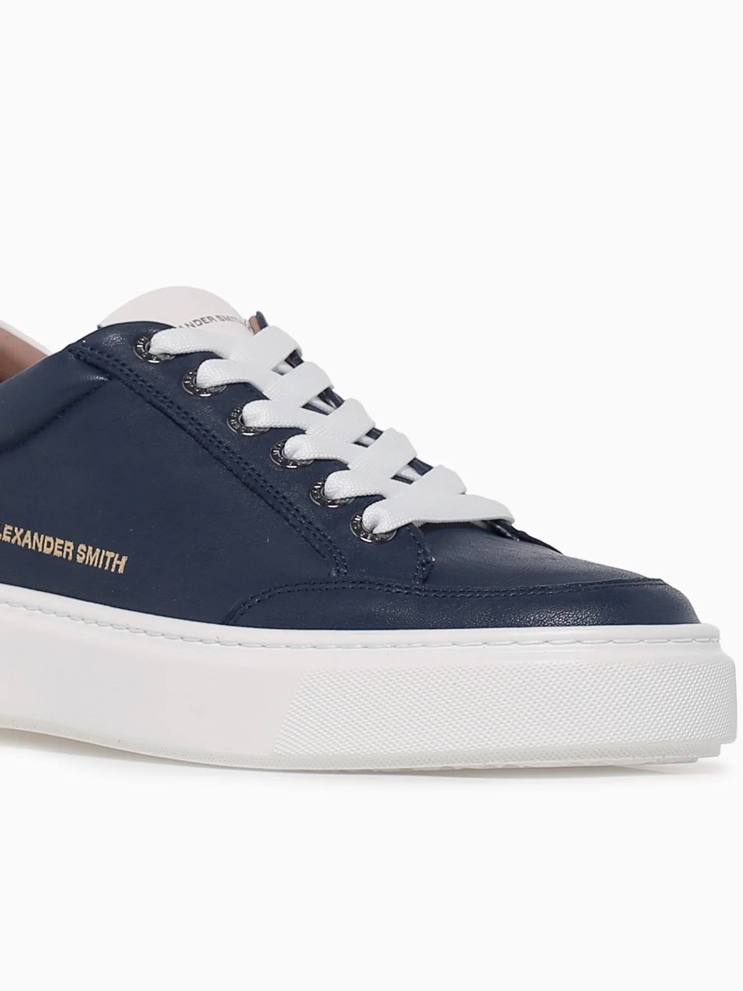Bond Man Blue White leather - Image 7