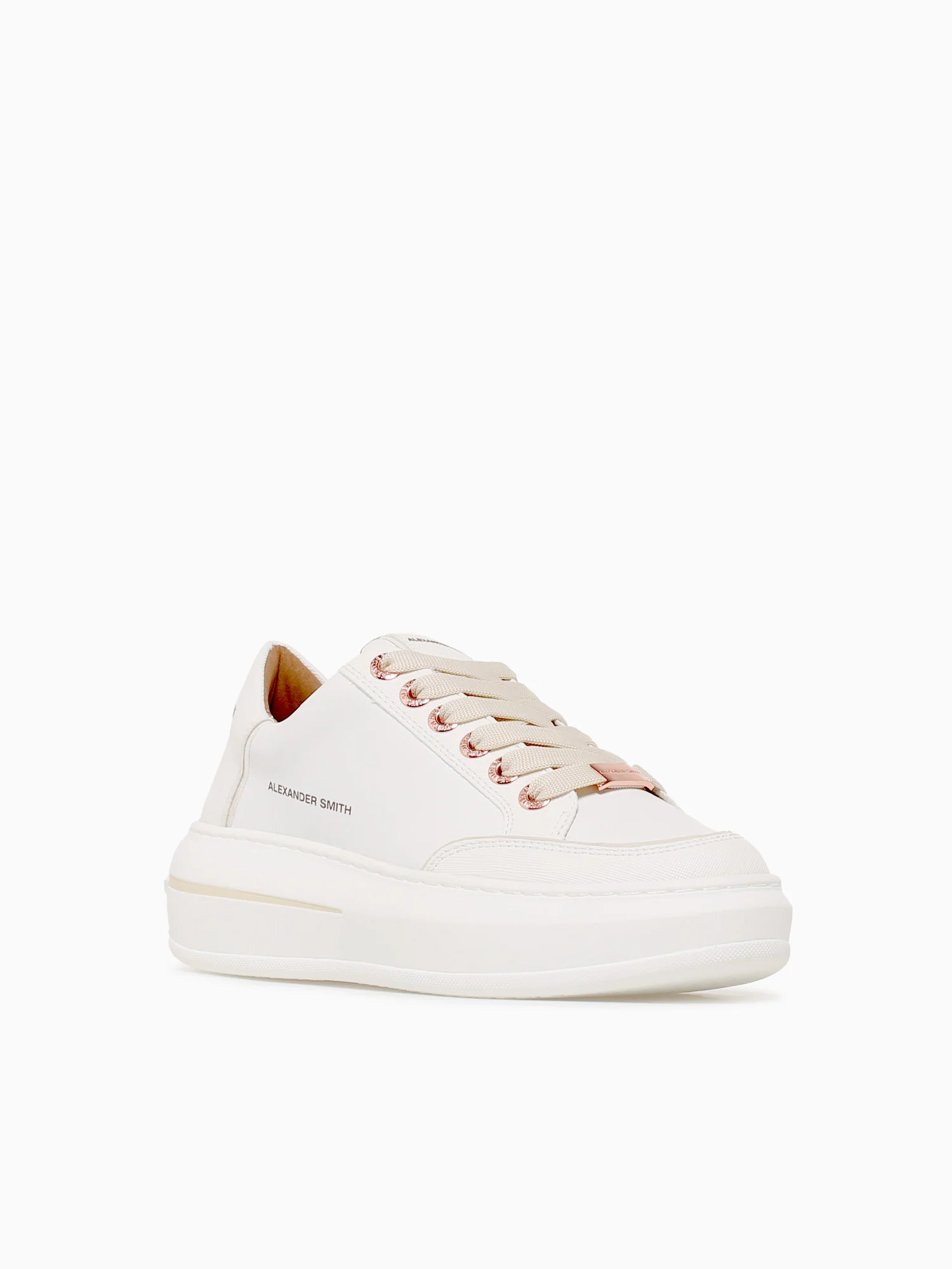 Lancaster Woman White Lt.ivory leather - Image 2