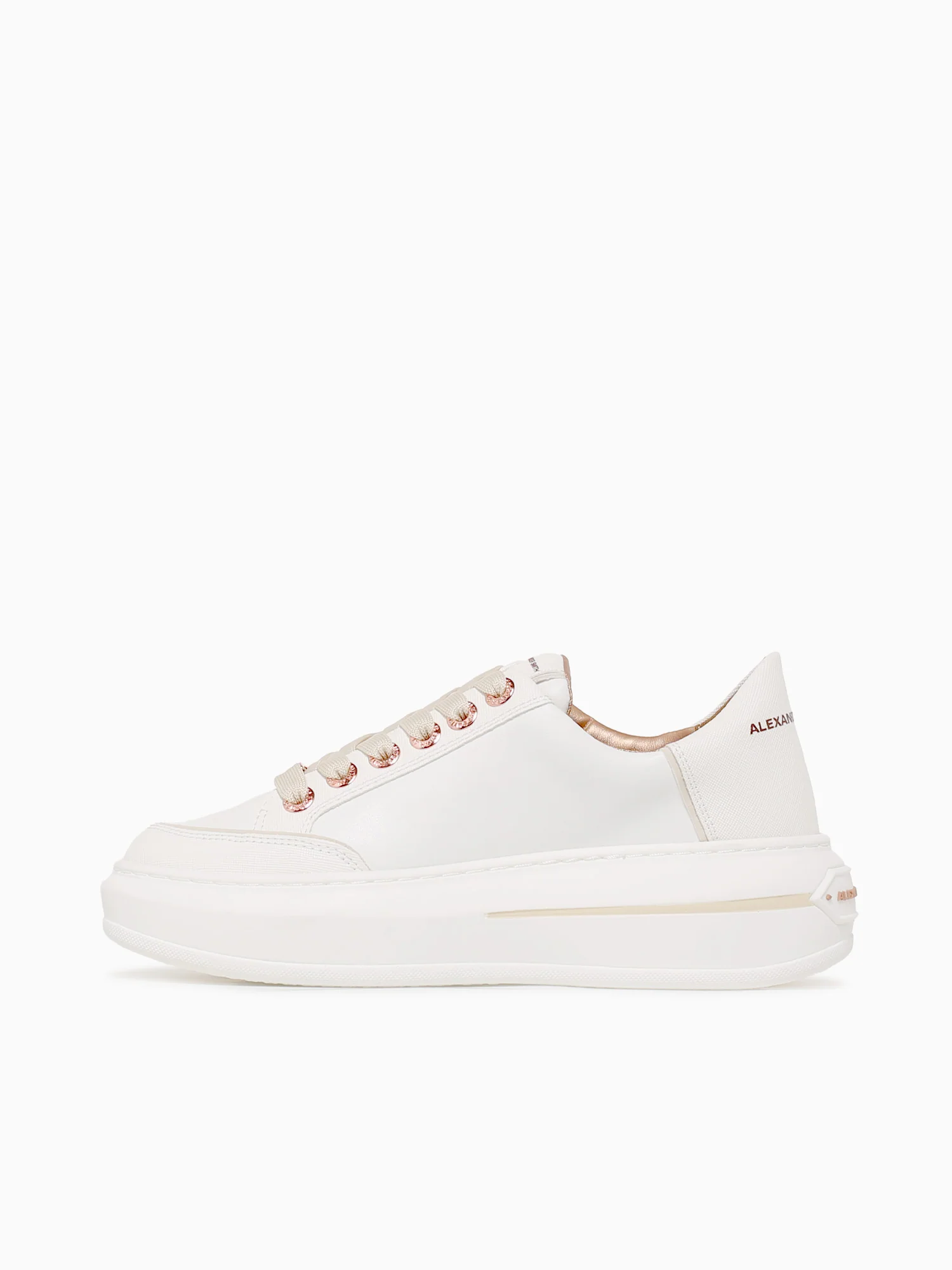 Lancaster Woman White Lt.ivory leather - Image 3