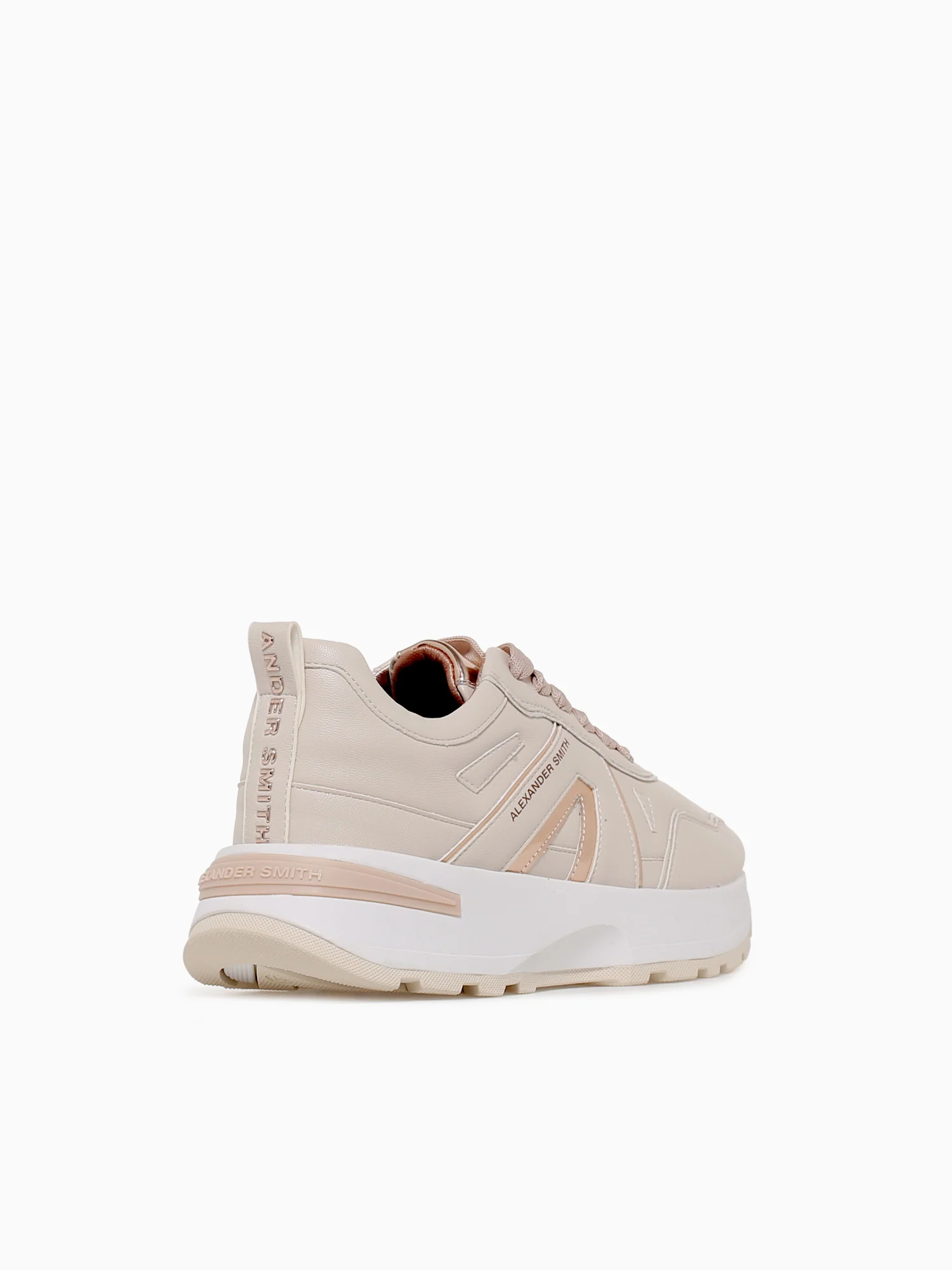 Liverpool Woman Beige Copper leather - Image 4