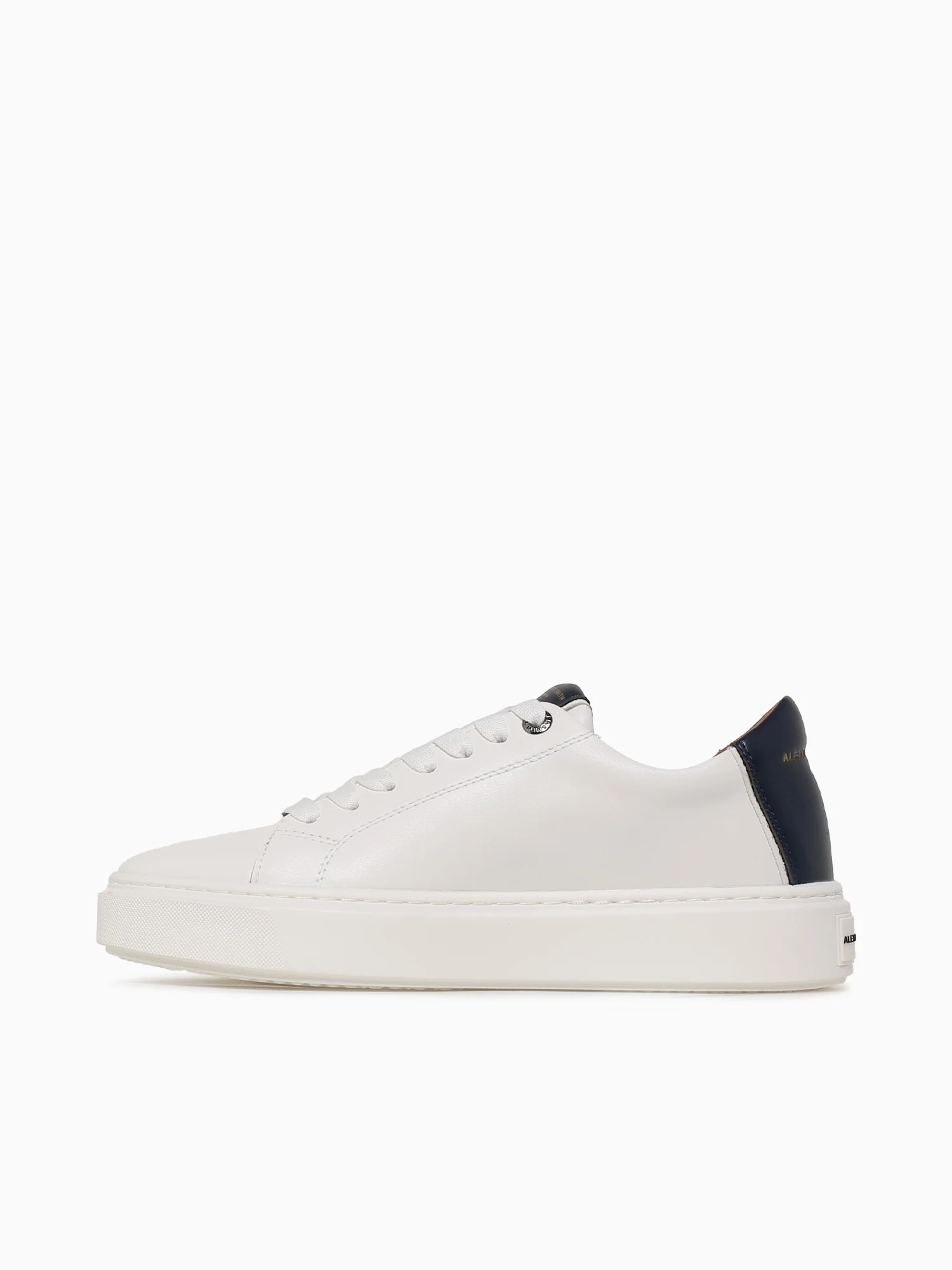 London Man White Blue leather - Image 3