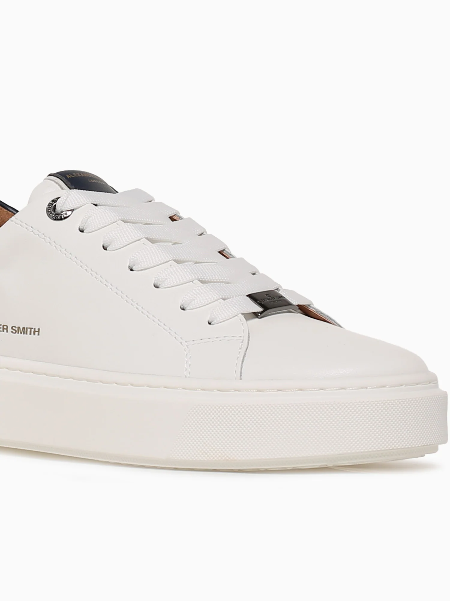 London Man White Blue leather - Image 7