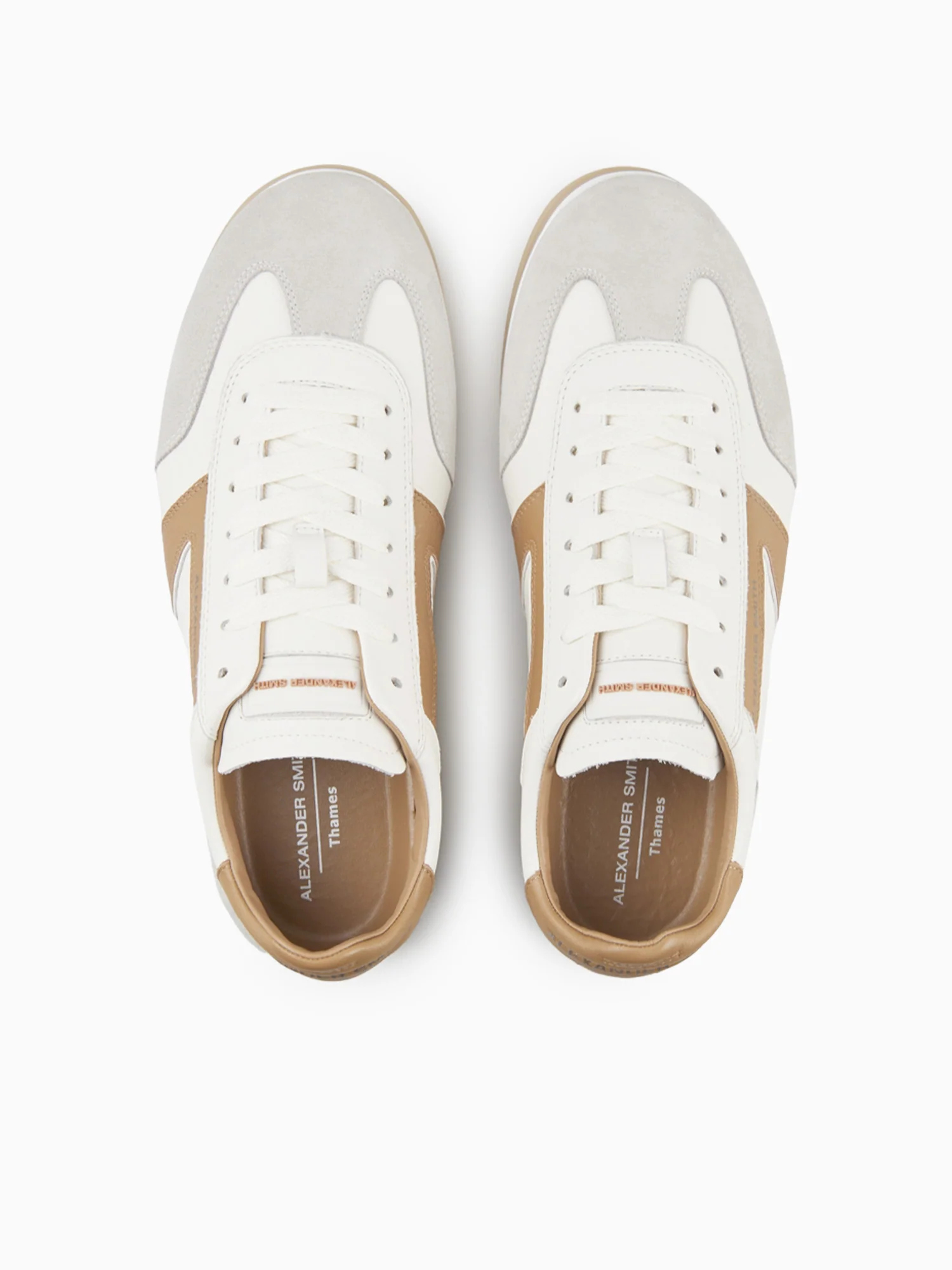Thames Man Sand Offwhite suede - Image 3