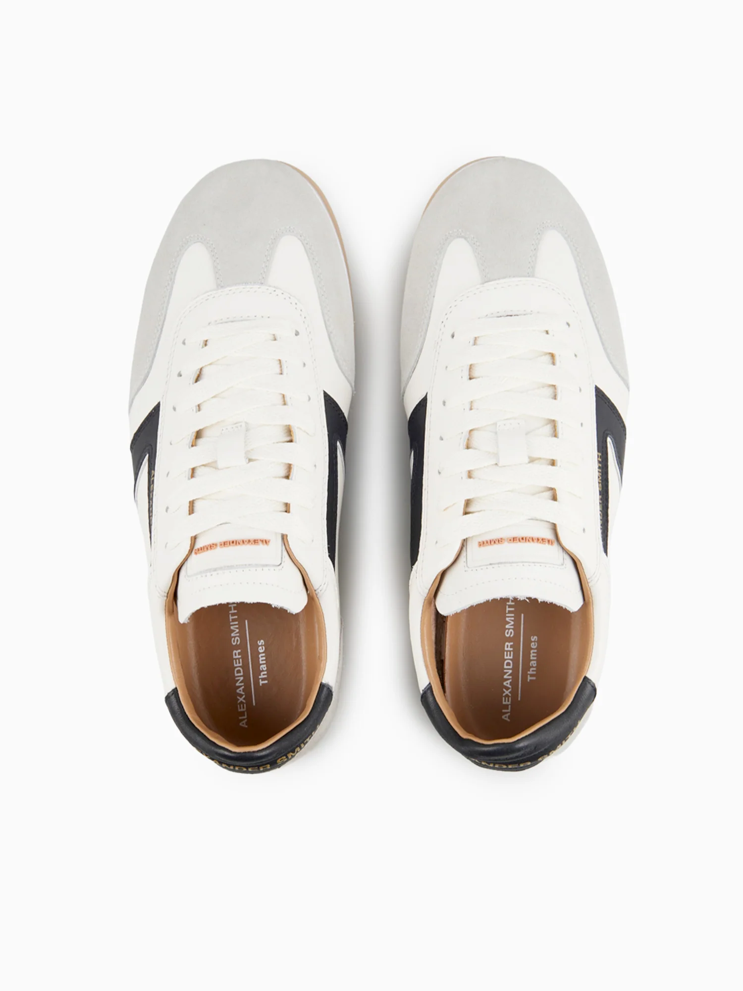 Thames Man White Black leather - Image 3