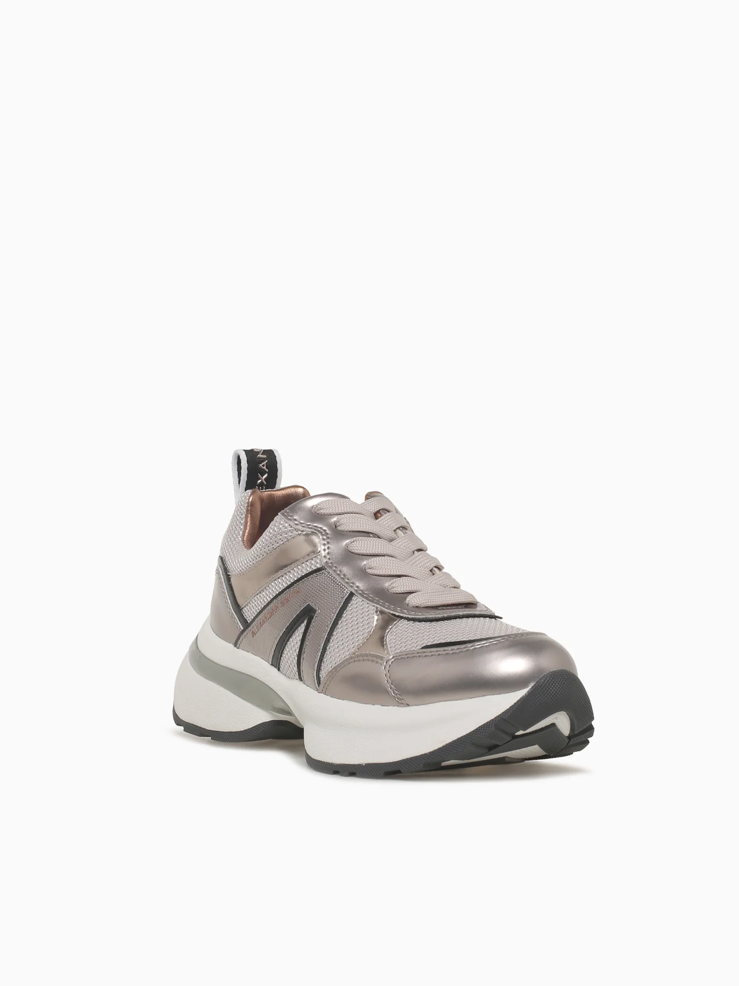 Victoria Woman Dark Silver Black Leathe - Image 2