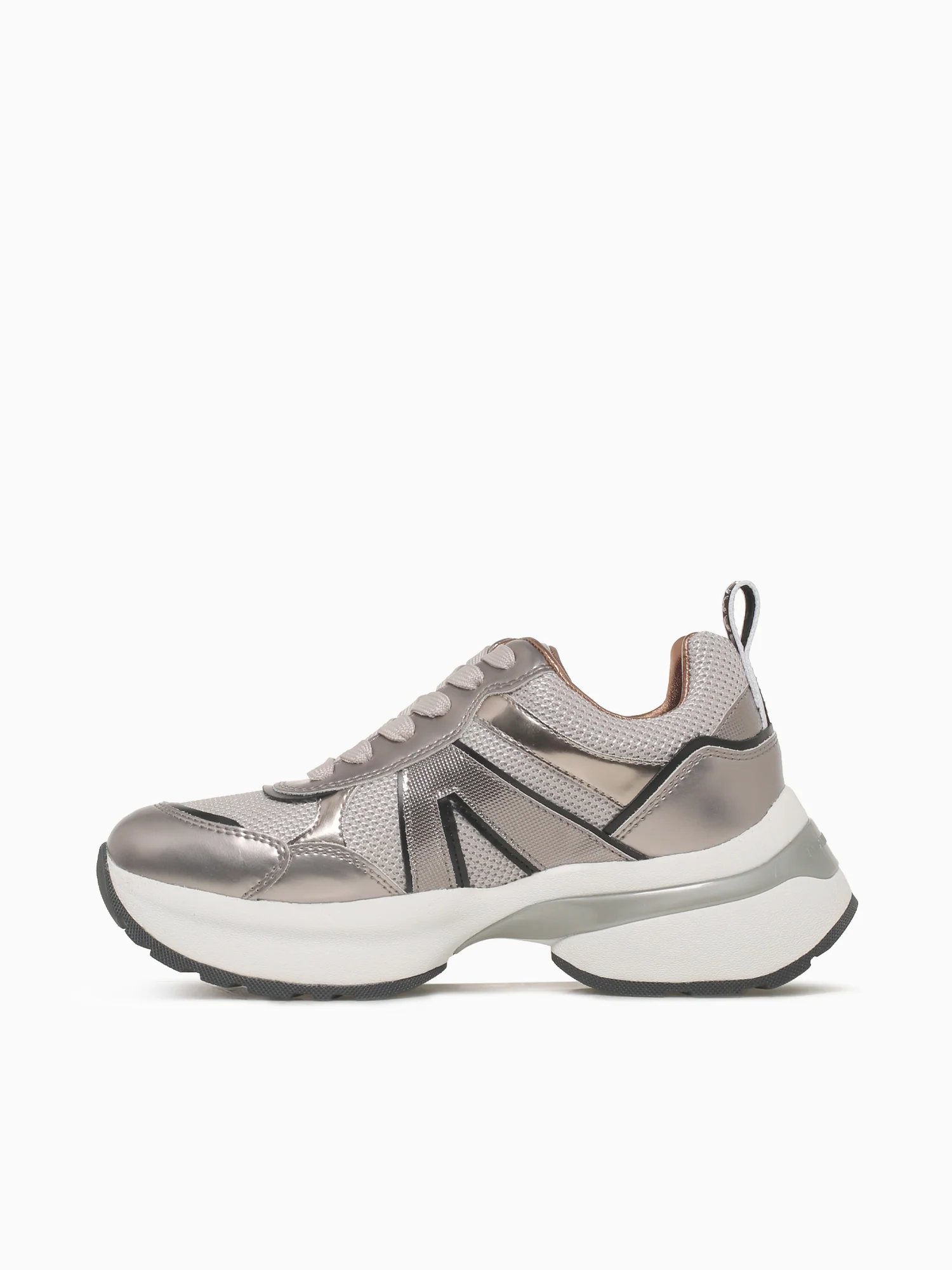Victoria Woman Dark Silver Black Leathe - Image 3