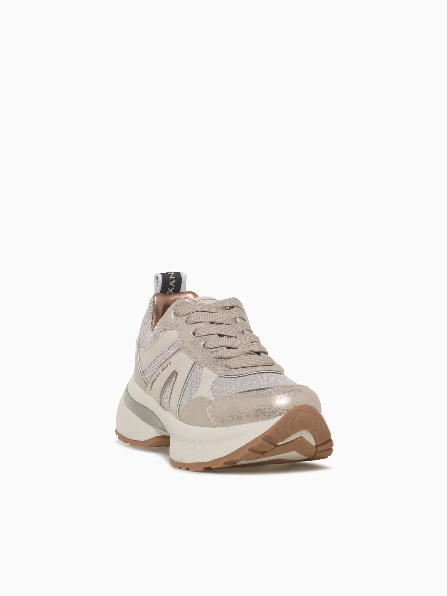 Victoria Woman Silver Dark Brown Leather - Image 2