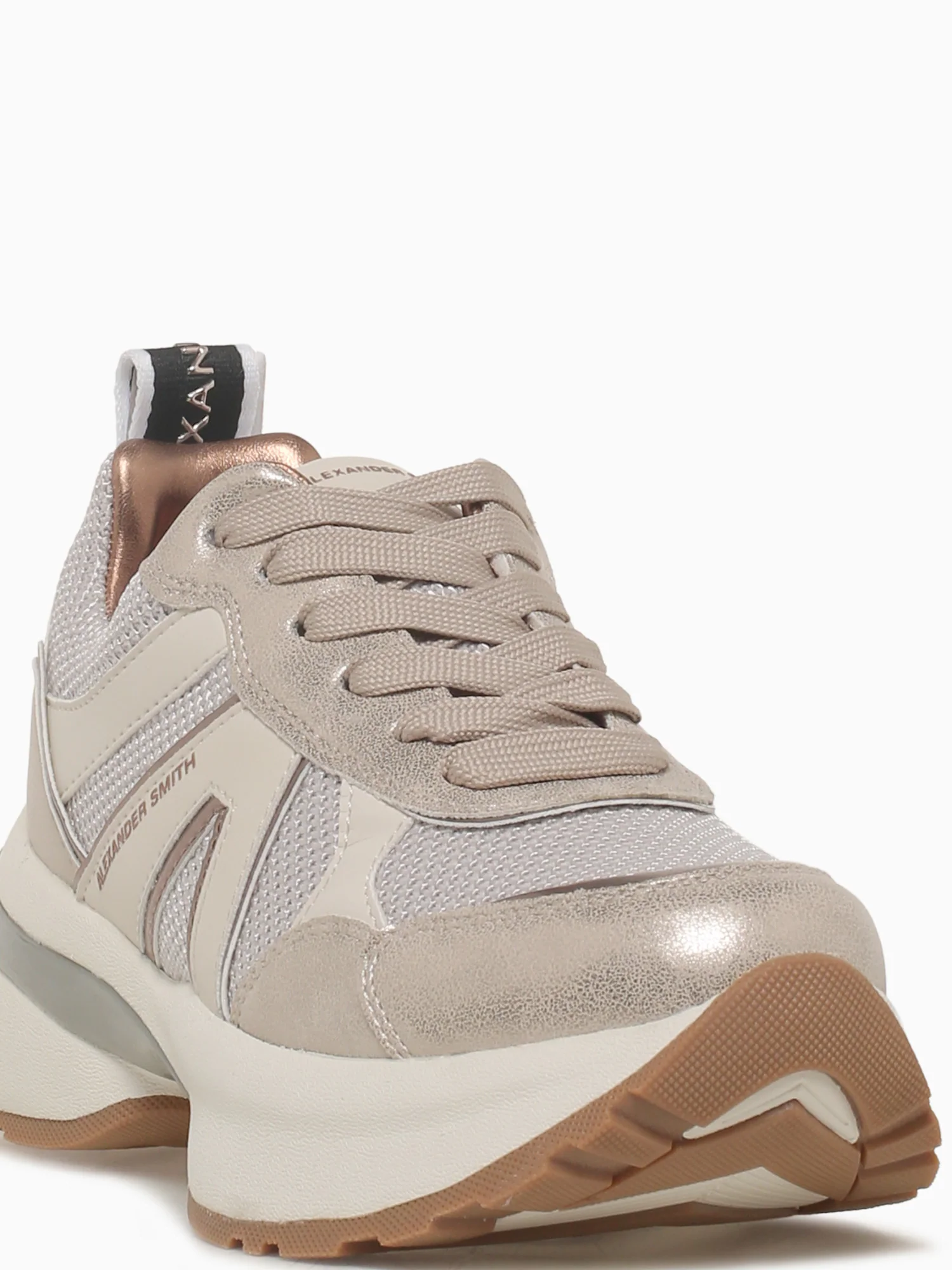 Victoria Woman Silver Dark Brown Leather - Image 8