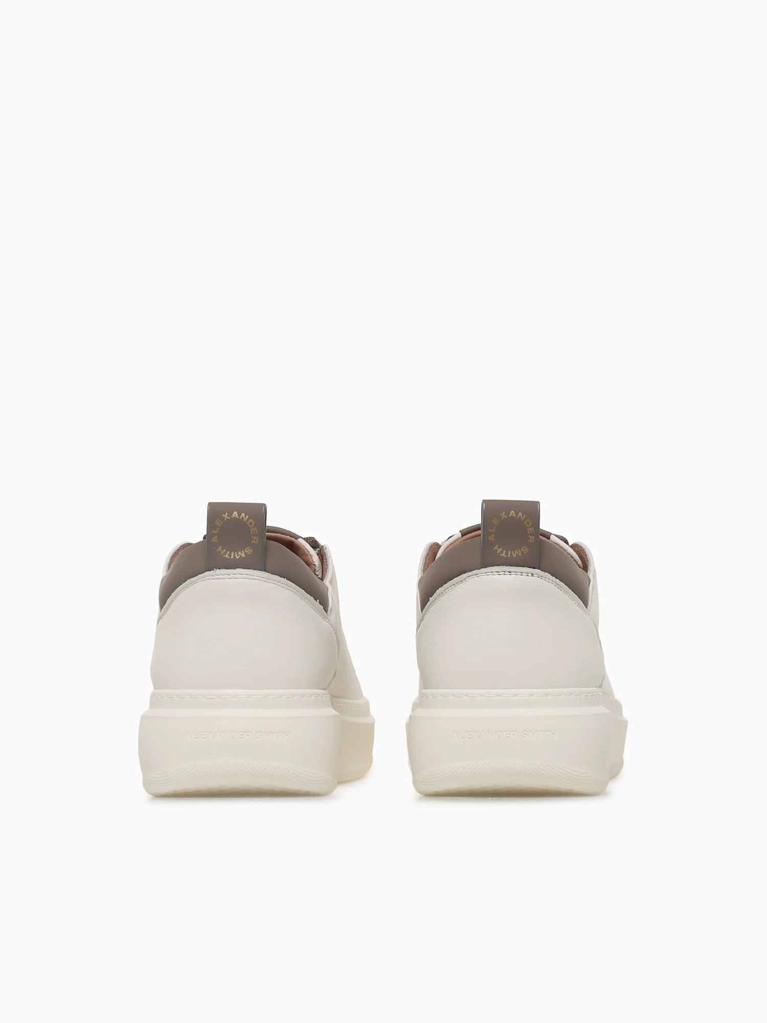 Wembley Man White Brown  Leather - Image 6