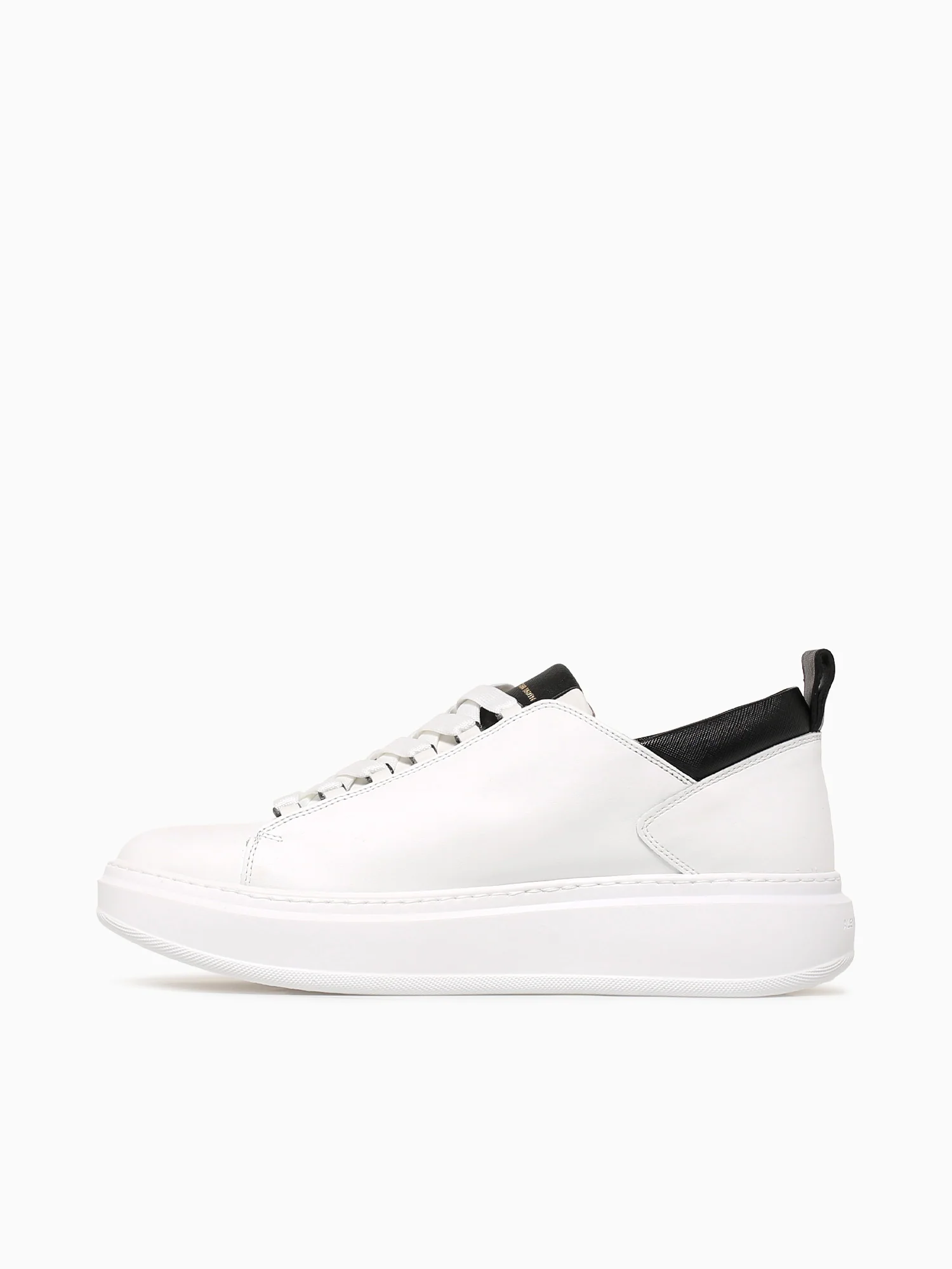 Wembley Man White Black leather - Image 3