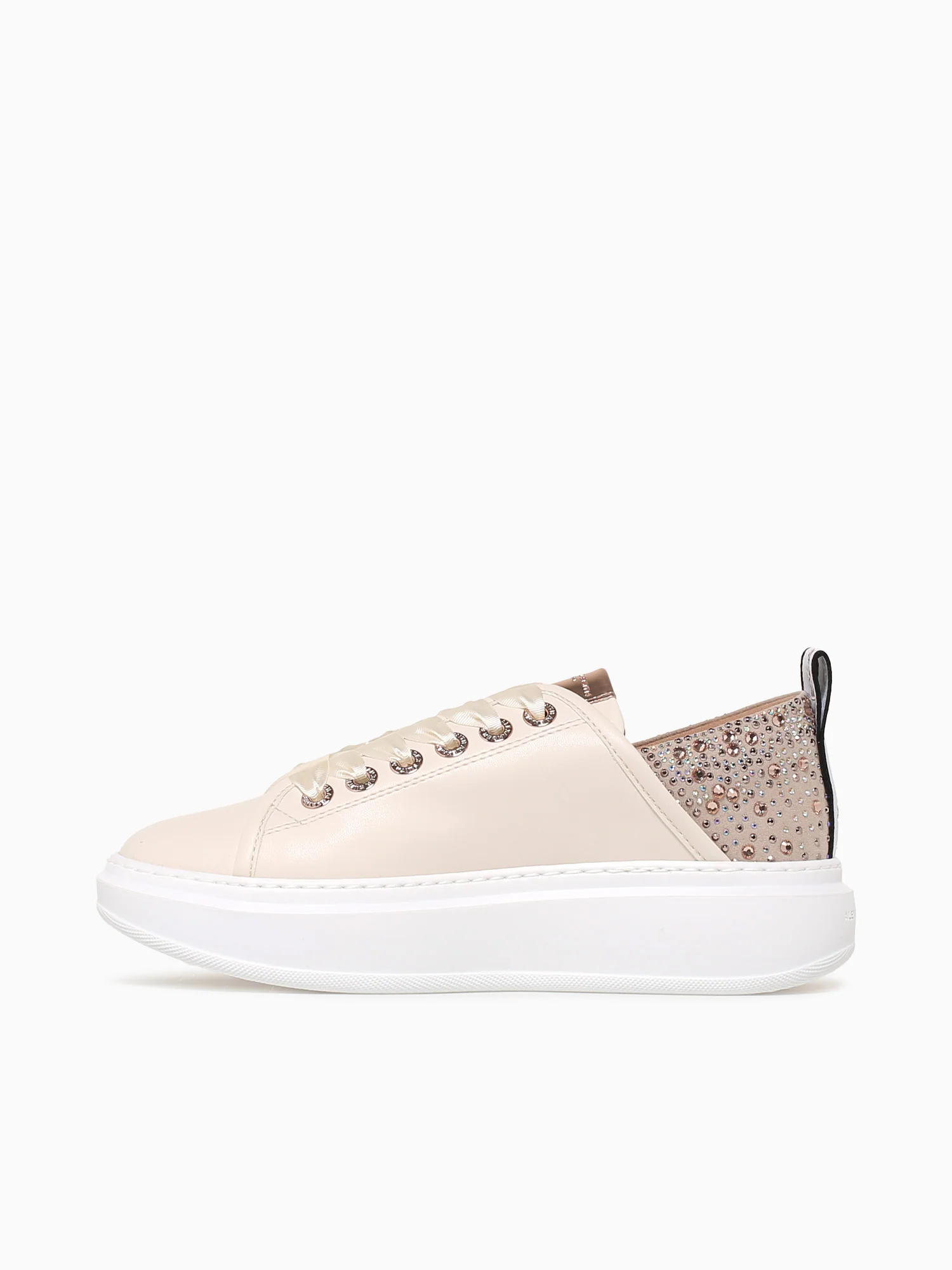 Wembley Woman Cream Leather - Image 4