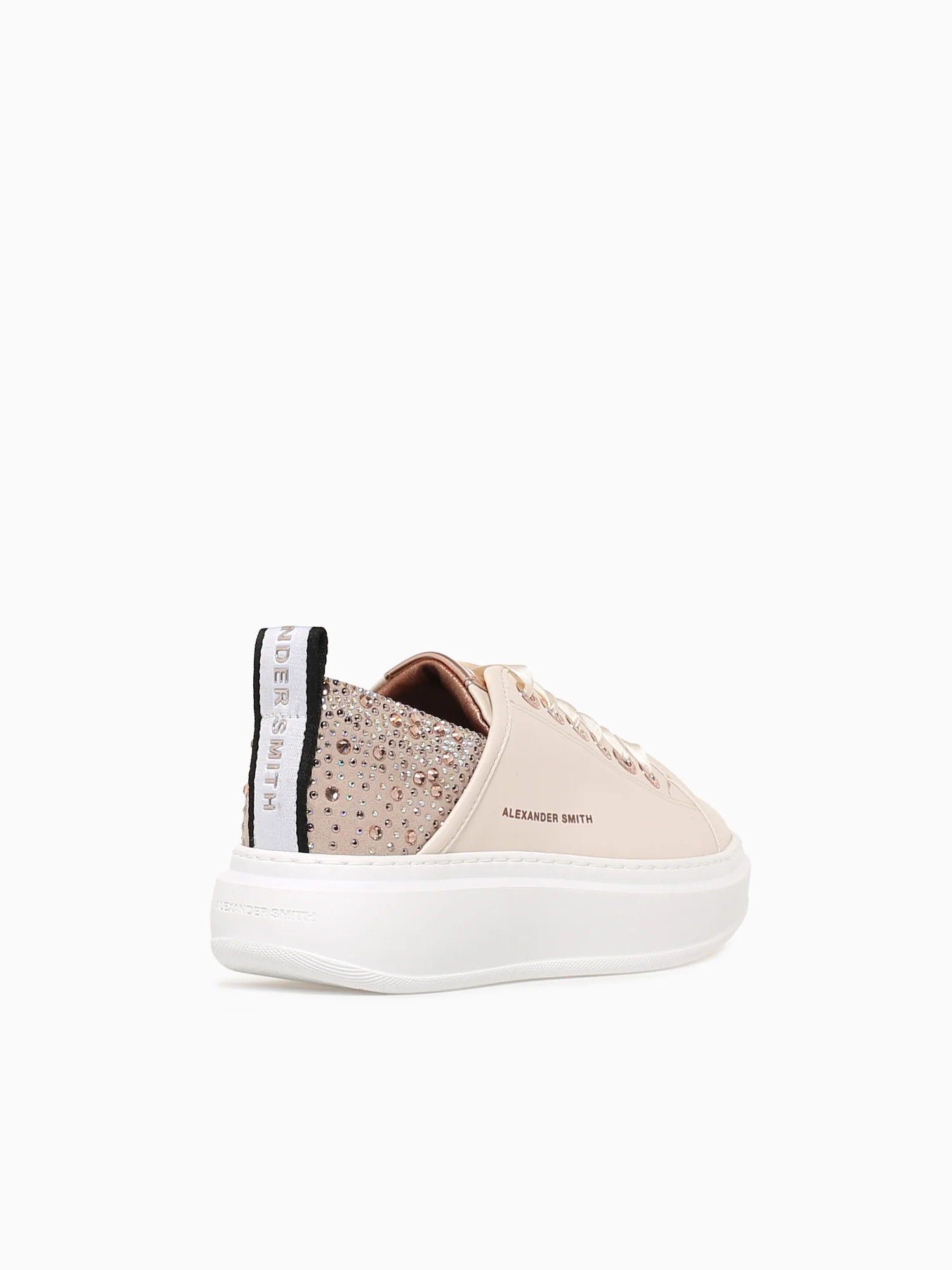 Wembley Woman Cream Leather - Image 5