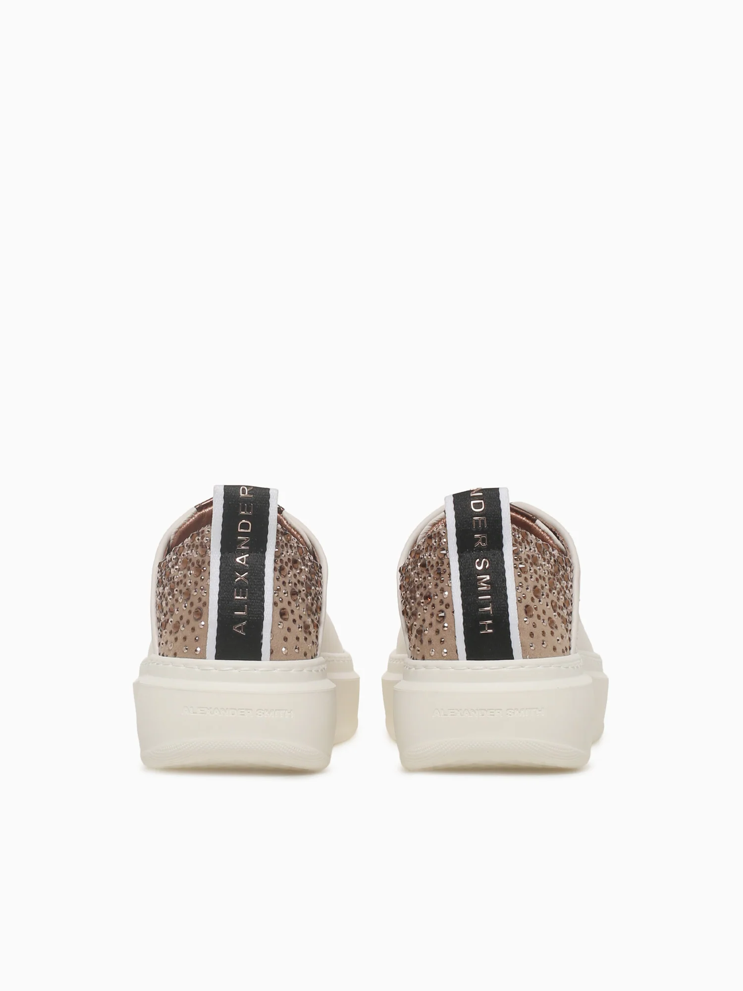 Wembley Woman White Light Brown Leather - Image 7