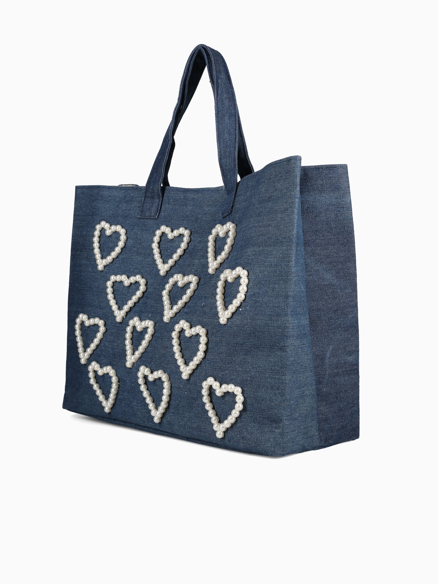 42101 I Heart Tote Denim - Image 2