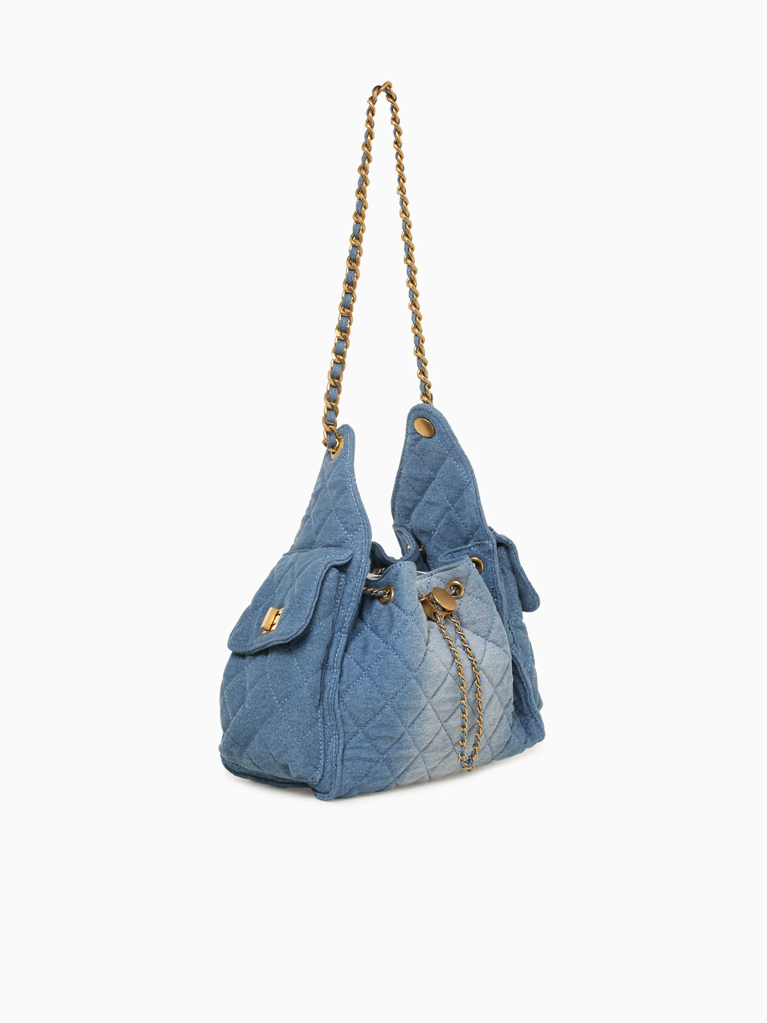 Amelie Shoulder Bag Blue - Image 2