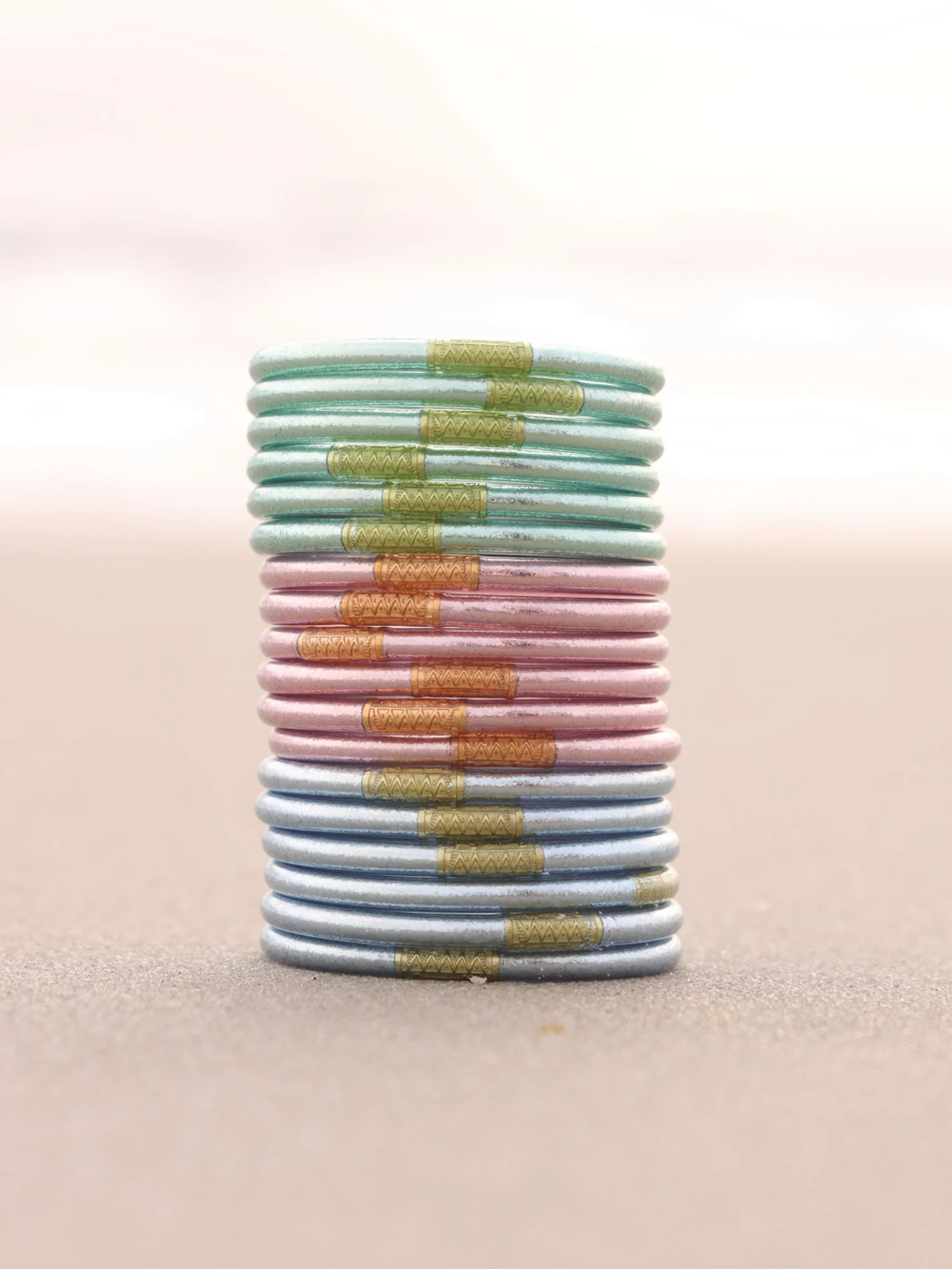 Ice Rose All Weather Bangles (set Of 6) - Image 2
