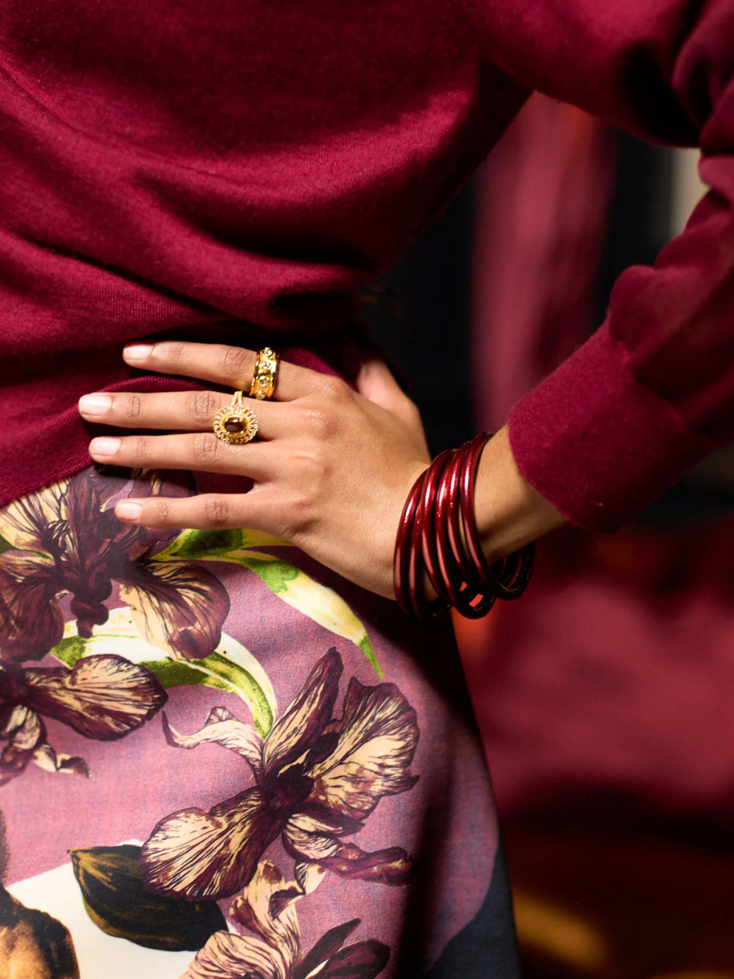 Merlot All Weather Bangles (AWB) - Set of 6 - Image 2