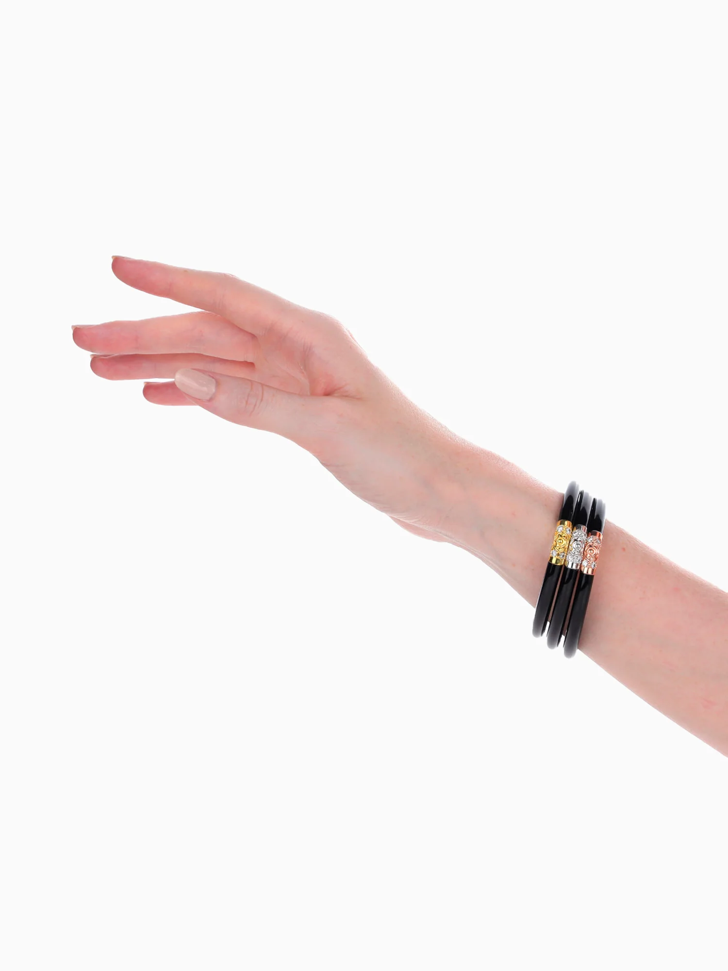 Three Kings All Weather Bangles (AWB) - Black - Image 3