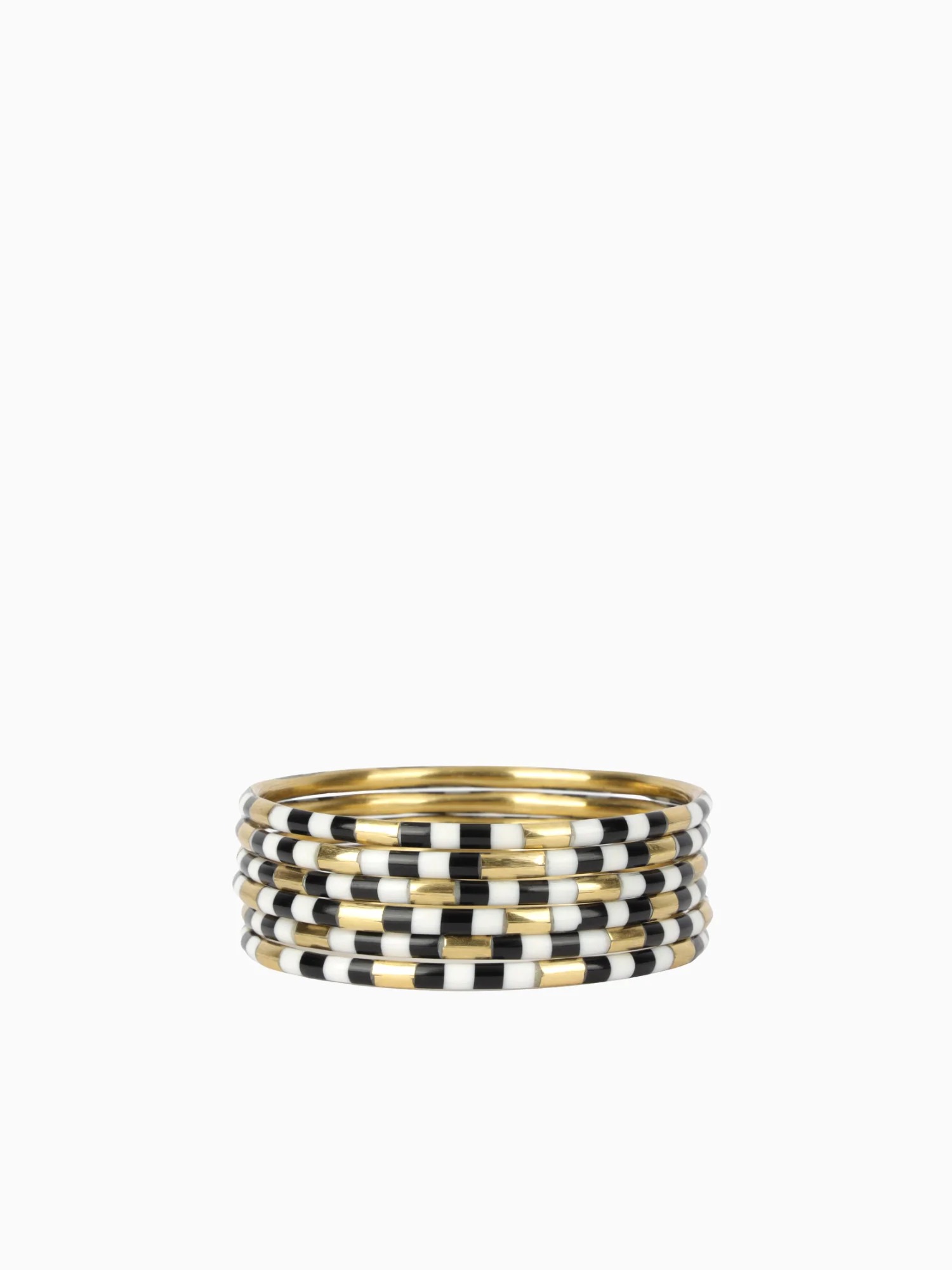 Veda Bangles Set Of 6 Black