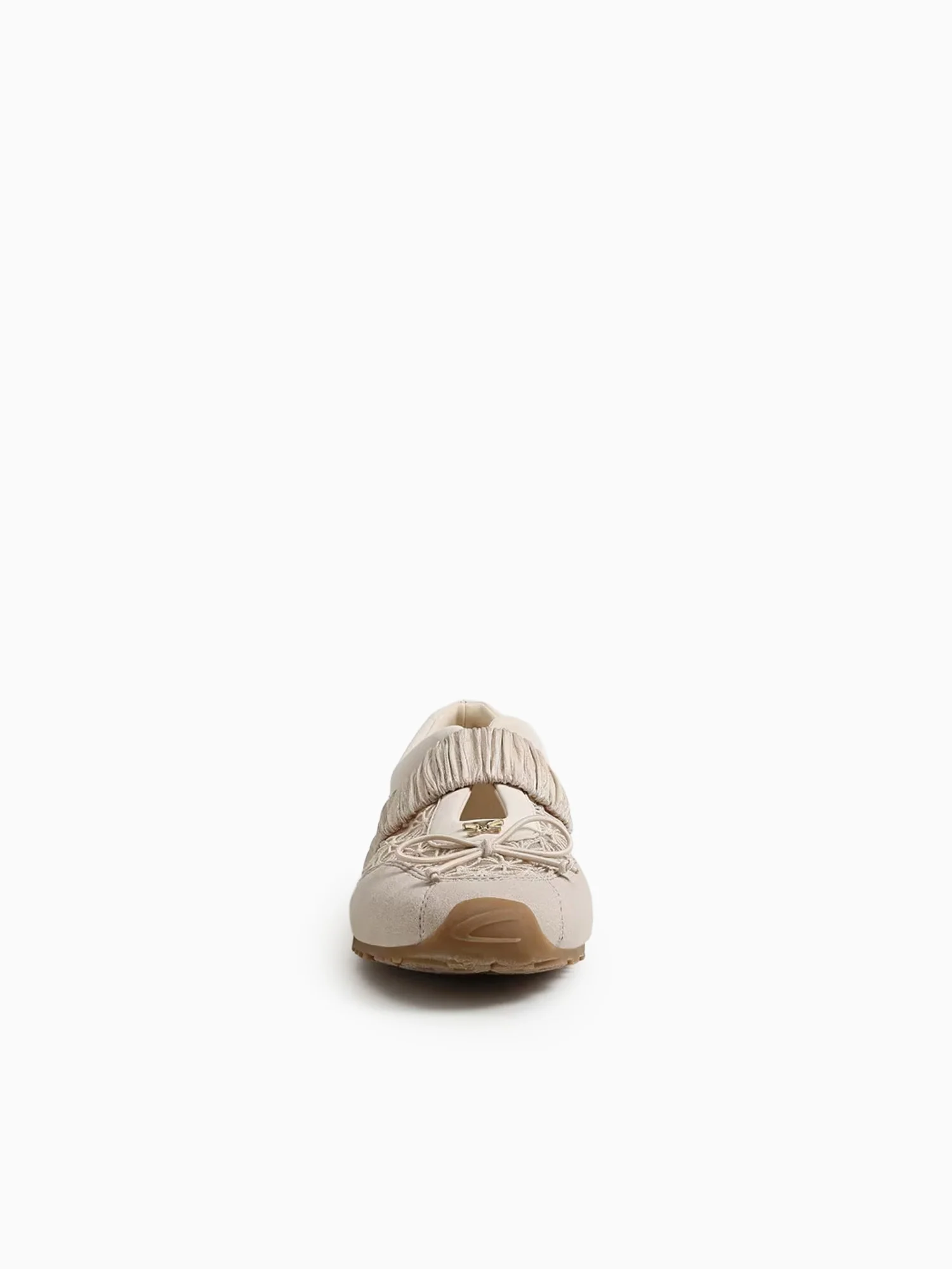 Nara Mesh Vanila Bean Mesh Suede - Image 4