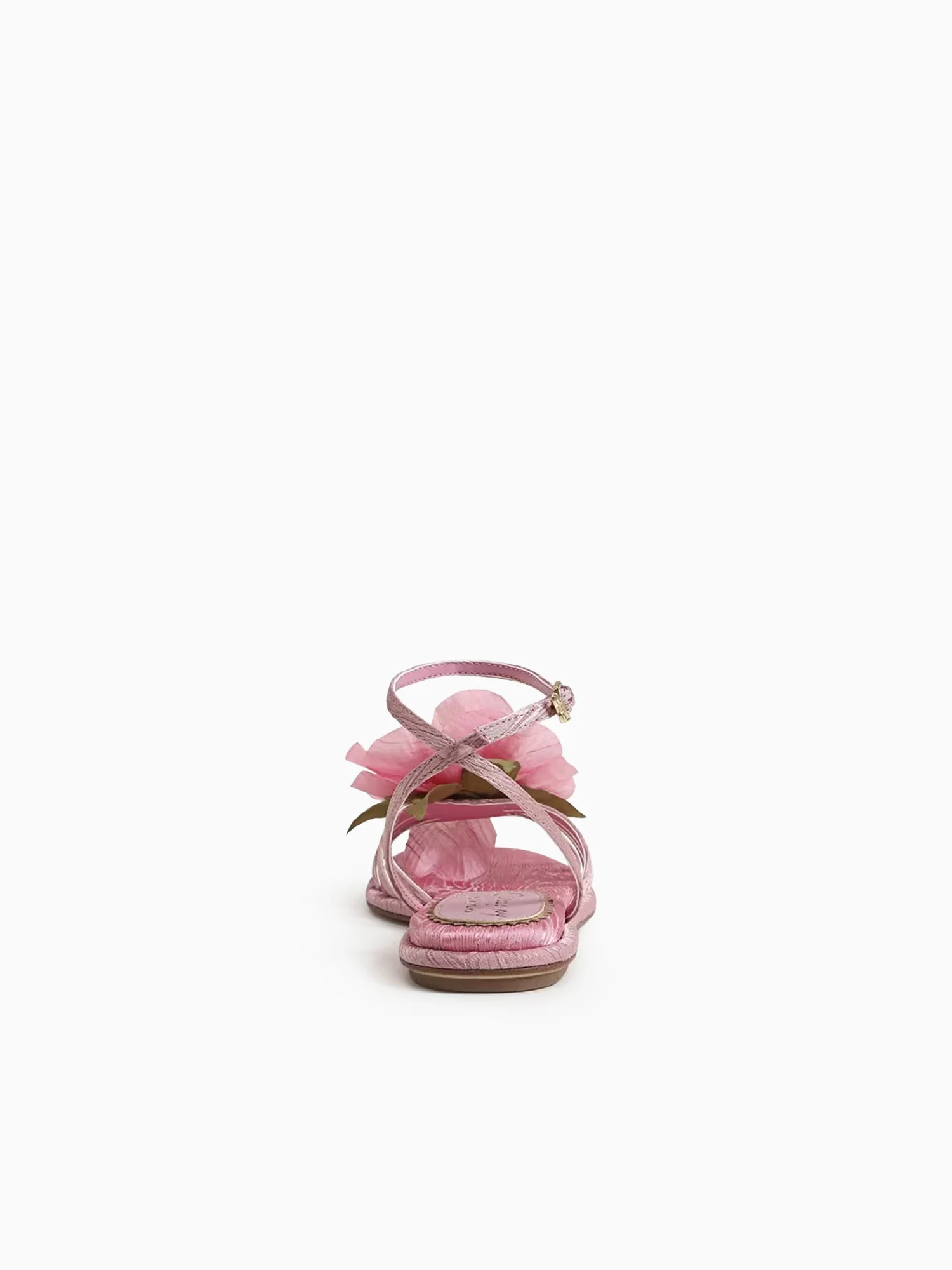 Olana Flower Rosette Blush Fabric - Image 5